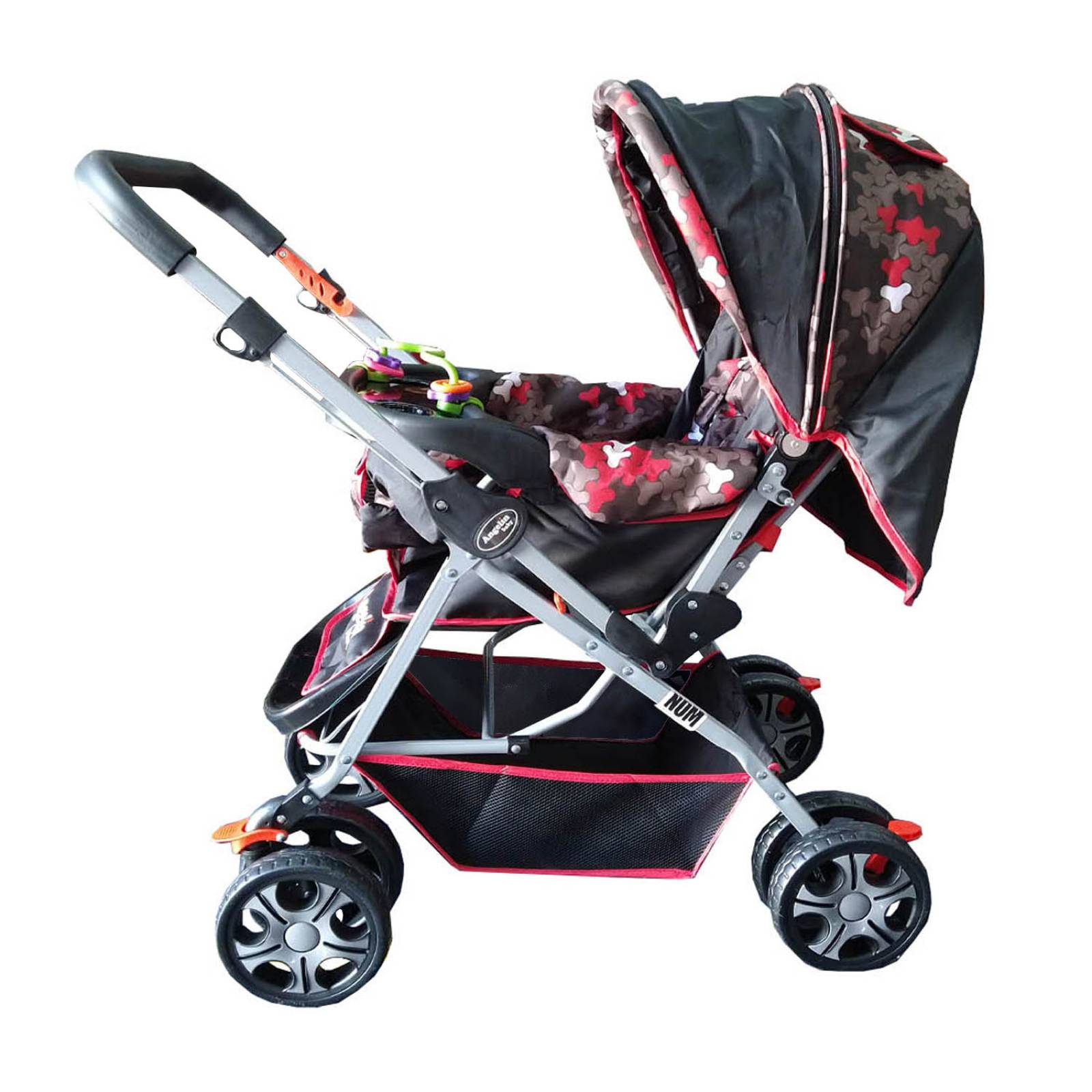 Carriola Angelin Baby Asa Reversible Rojo
