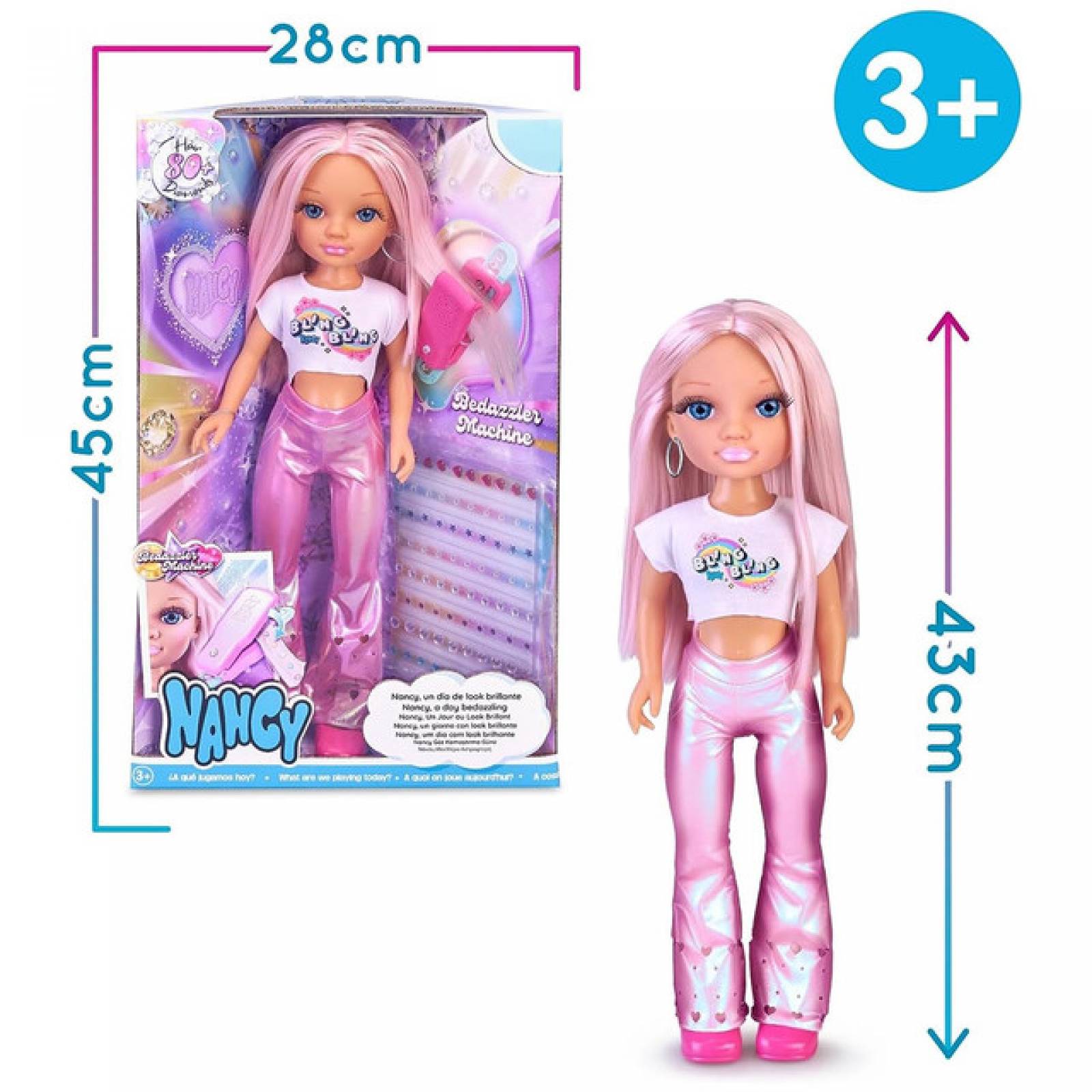 Muñeca Nancy Famosa Un Dia de Look Brillante