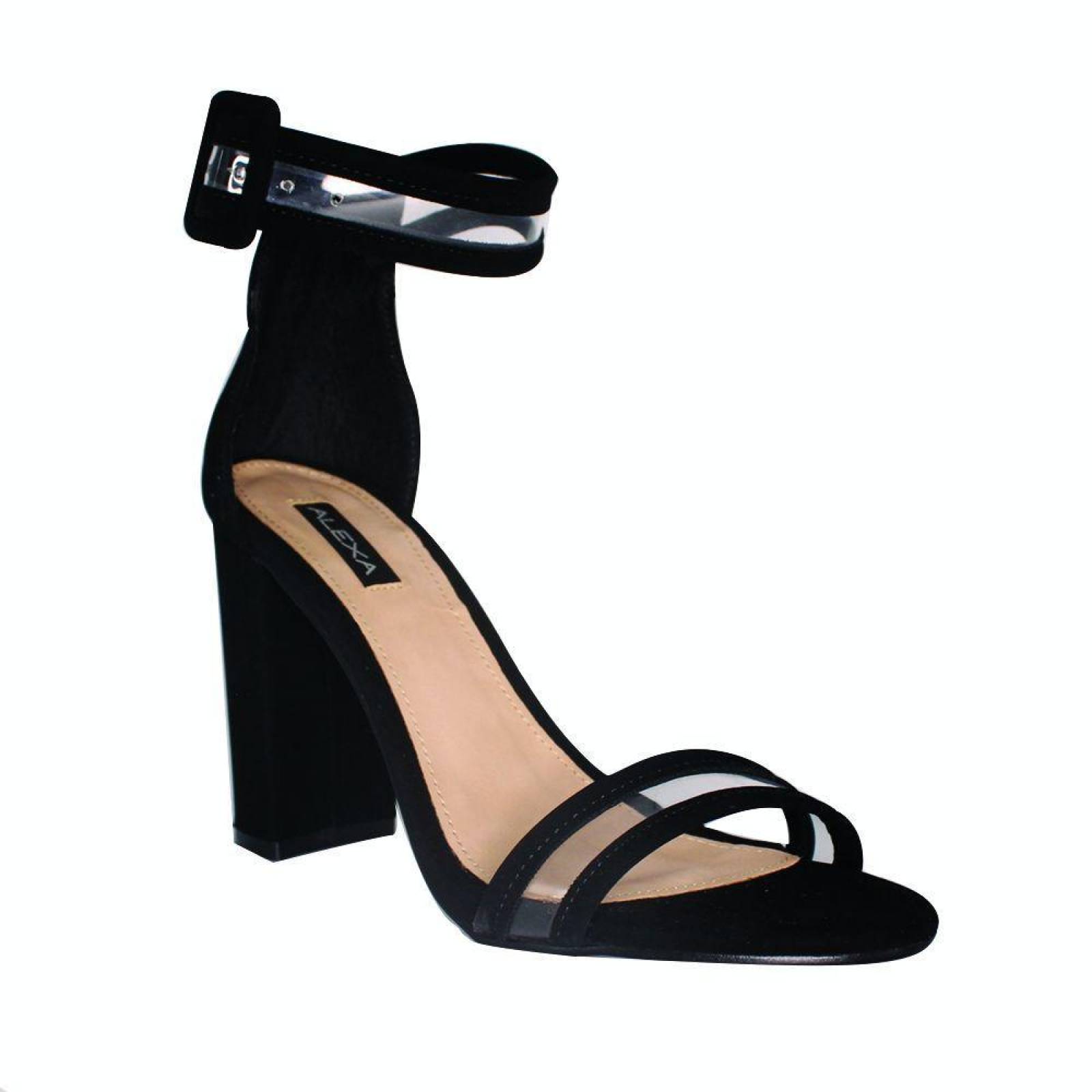 Tacón Micas Transparentes Para Dama | Alexa Modelo 116-118 