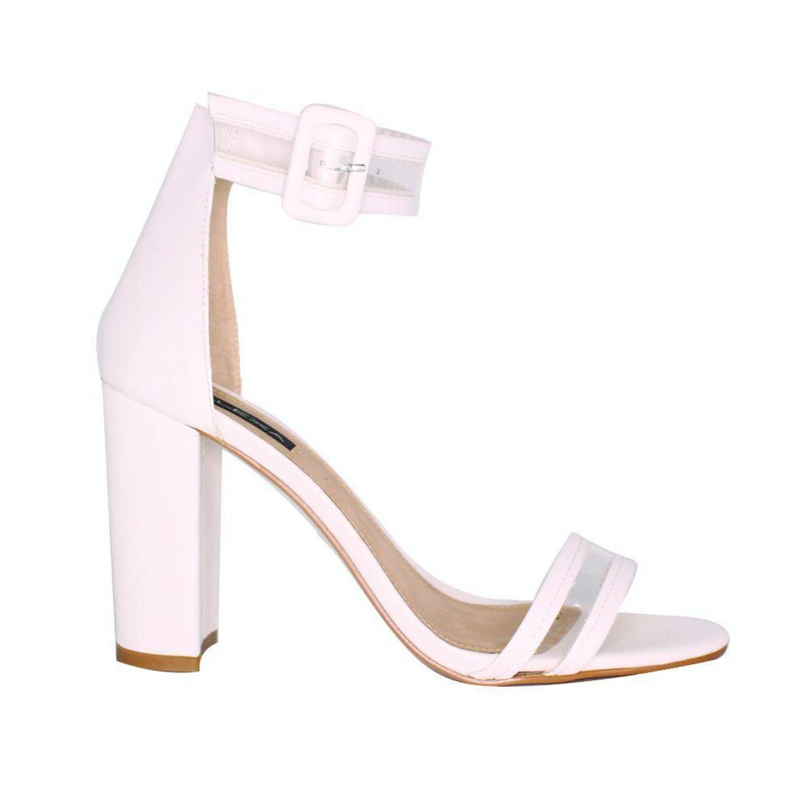 Tacón Micas Transparentes Para Dama | Alexa Modelo 116-118 