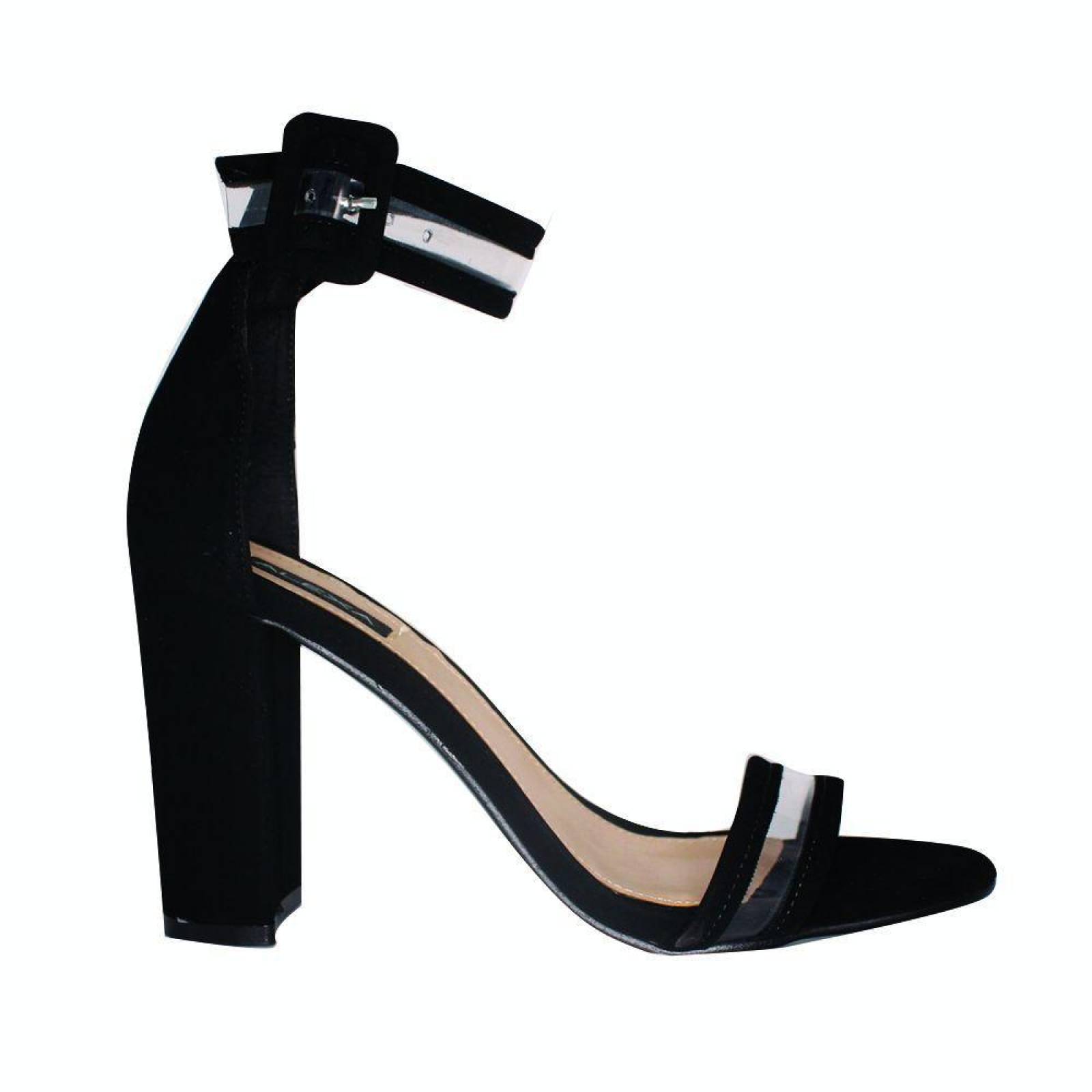 Tacón Micas Transparentes Para Dama | Alexa Modelo 116-118 