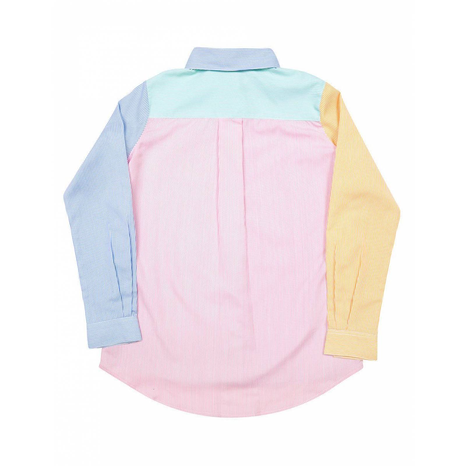 Camisa de manga larga para Dama | Tucane Modelo COLOR.STRIPED.SHIRT 