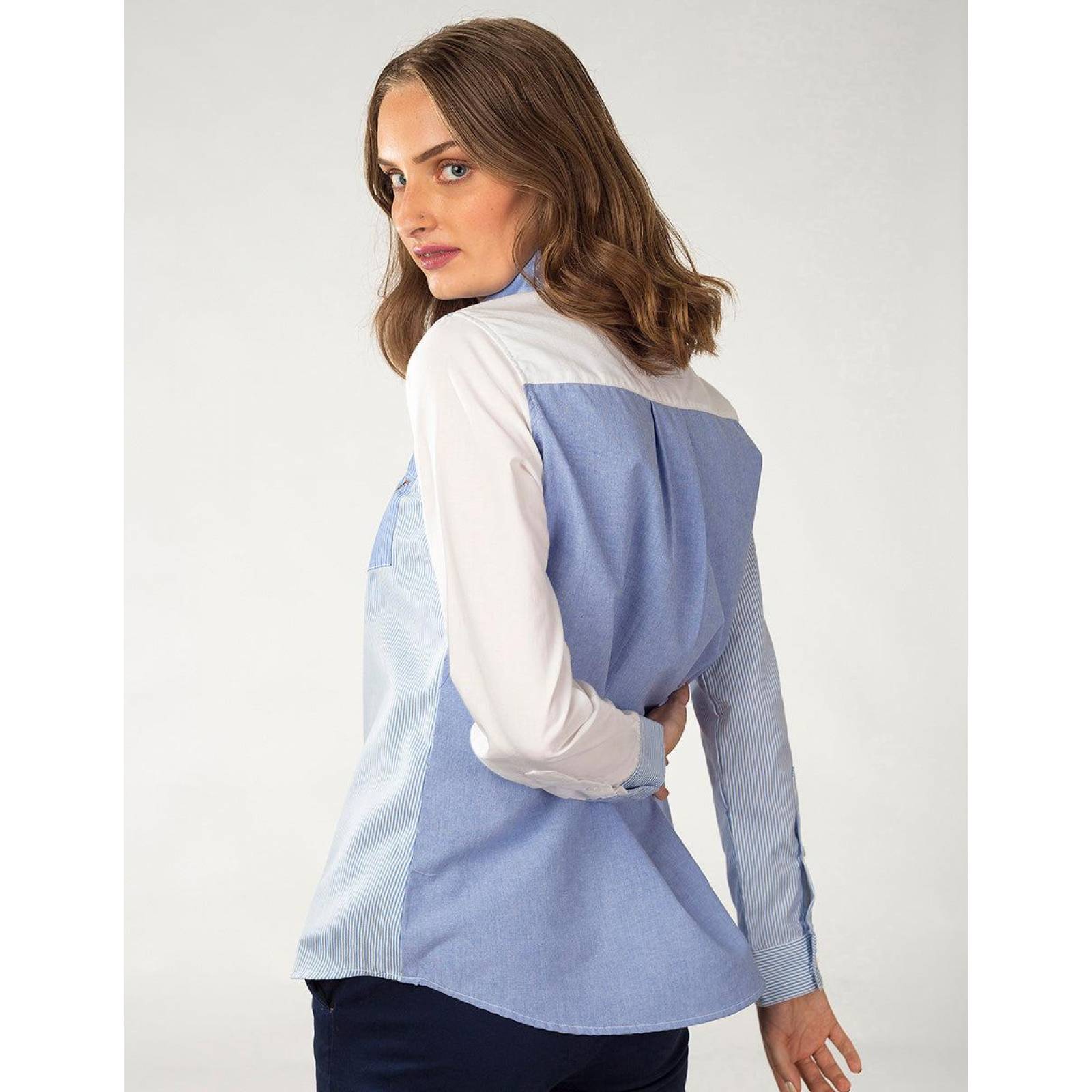 Camisa de manga larga para Dama | Tucane Modelo COLOR.STRIPED.SHIRT 