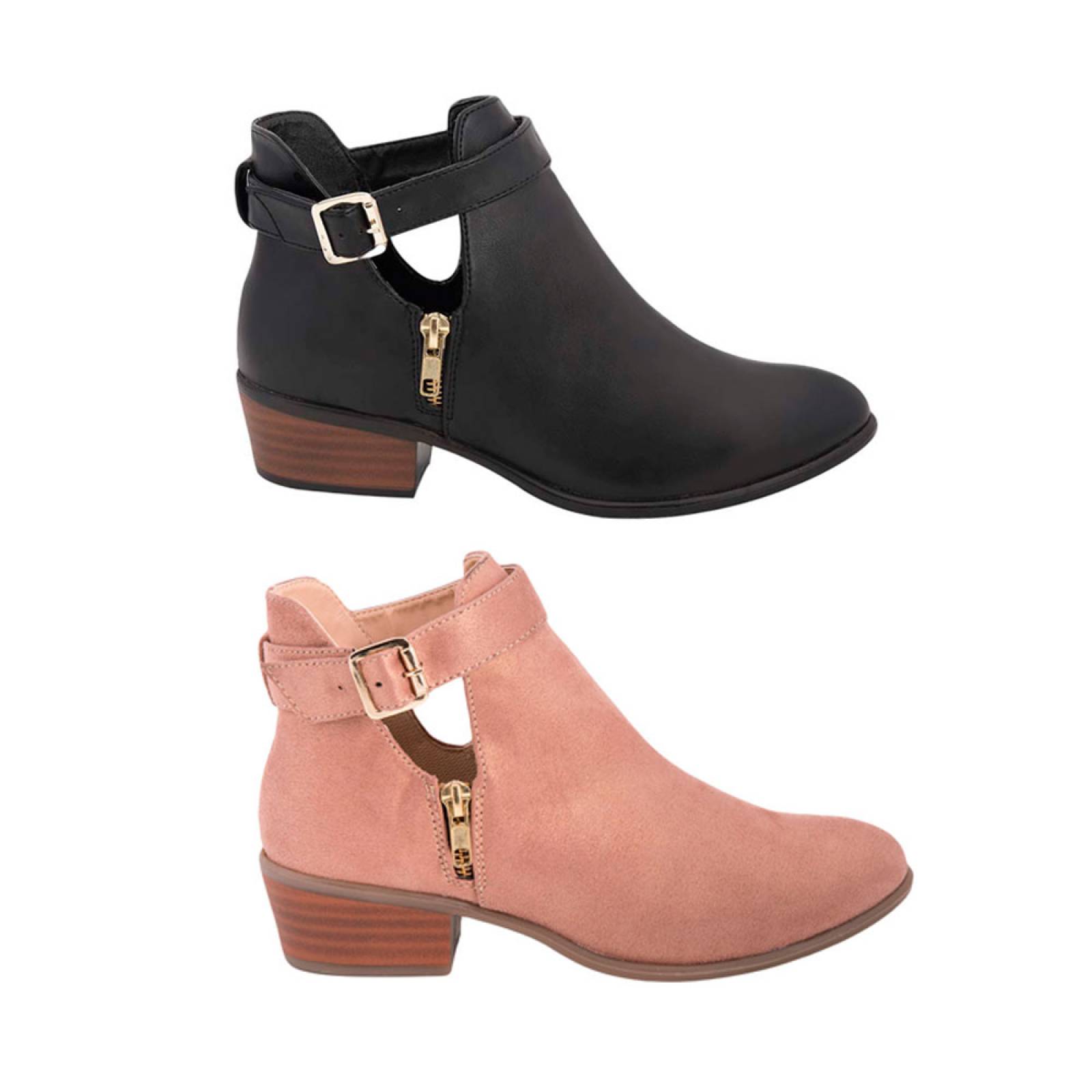 KIT DE 2 PARES DE BOTA VAQUERA PINK BY PRICE SHOES 873