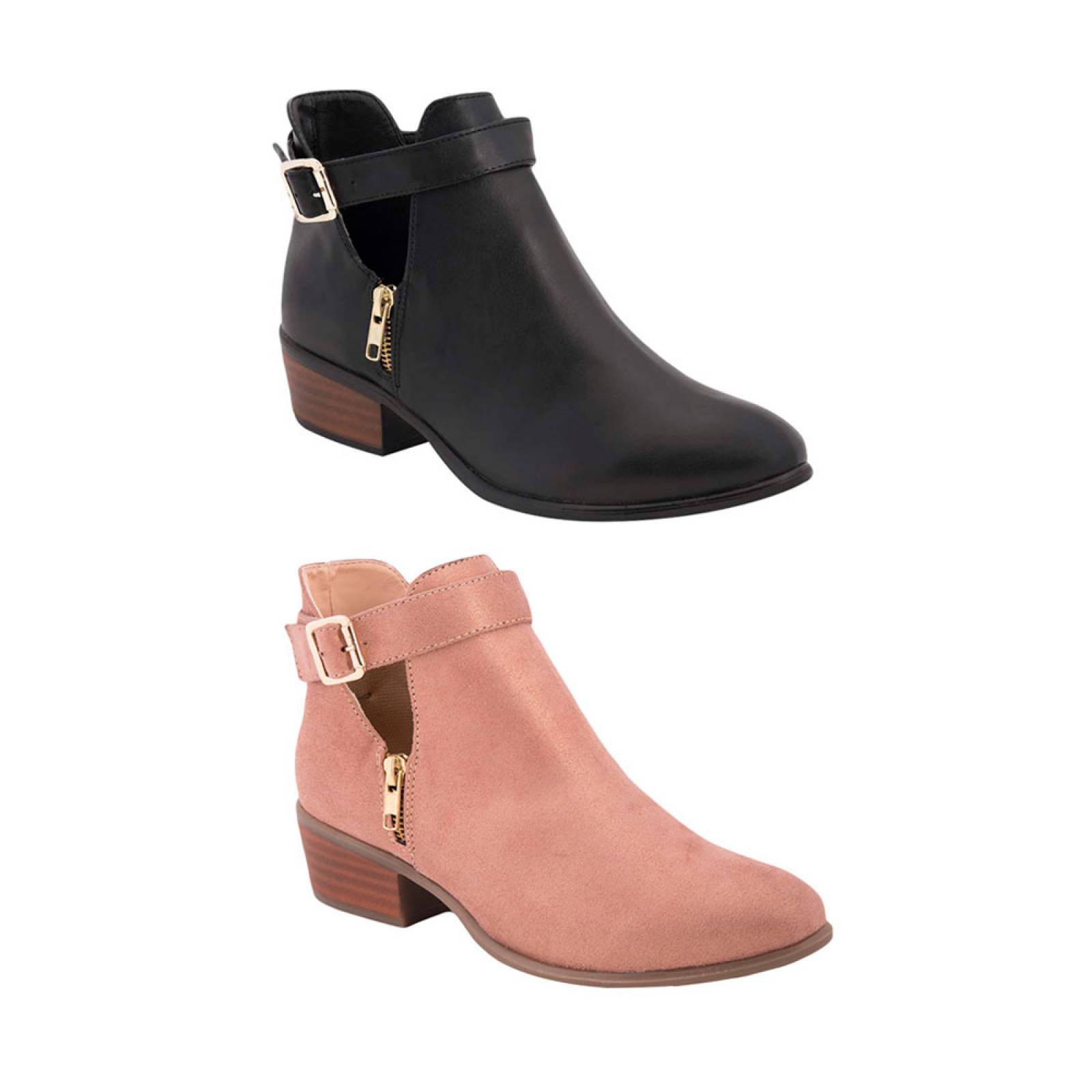 KIT DE 2 PARES DE BOTA VAQUERA PINK BY PRICE SHOES 873