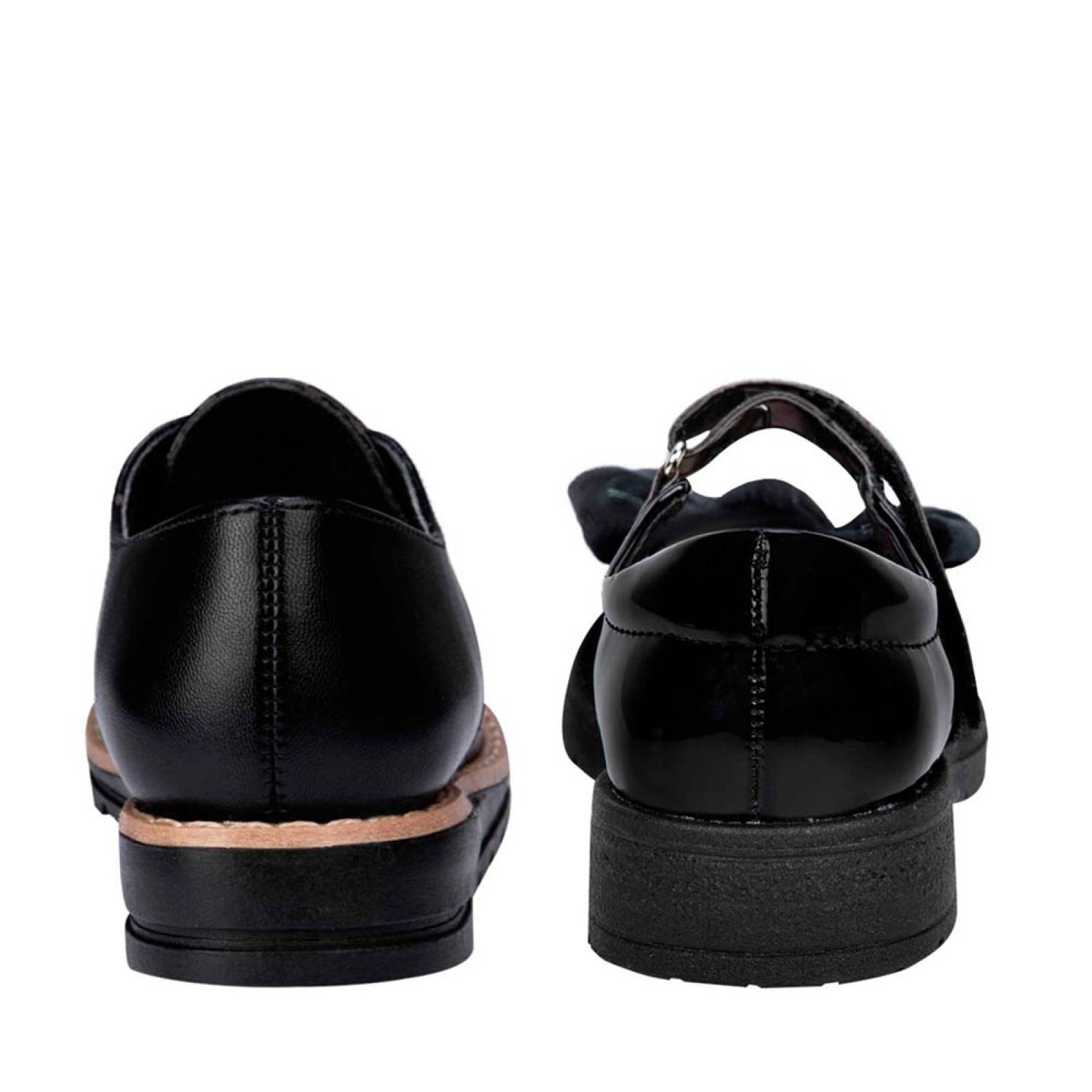 KIT 2 PARES DE ZAPATOS ESCOLAR NIÑA VIVIS SHOES KIDS 1003