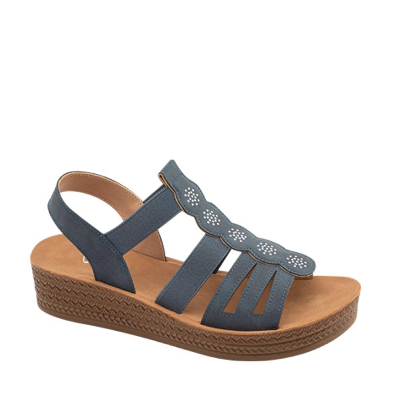 SANDALIA DAMA VI LINE CONFORT Marino 4.5cms 1058227