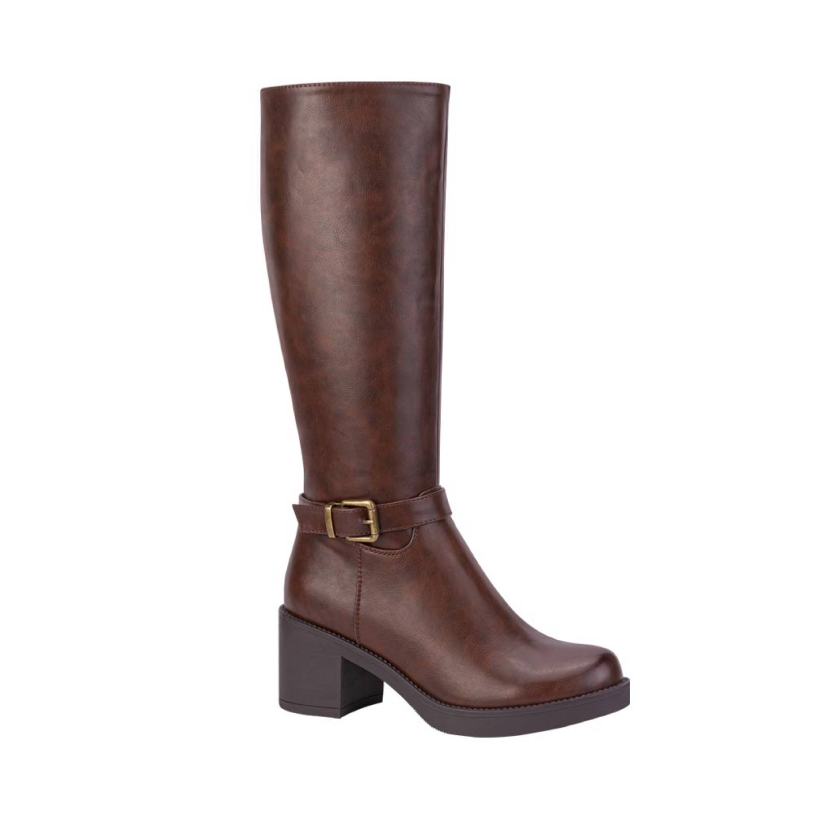 BOTA TIERRA BENDITA DAMA MONTAR TUBO LARGO HEBILLA 1086747