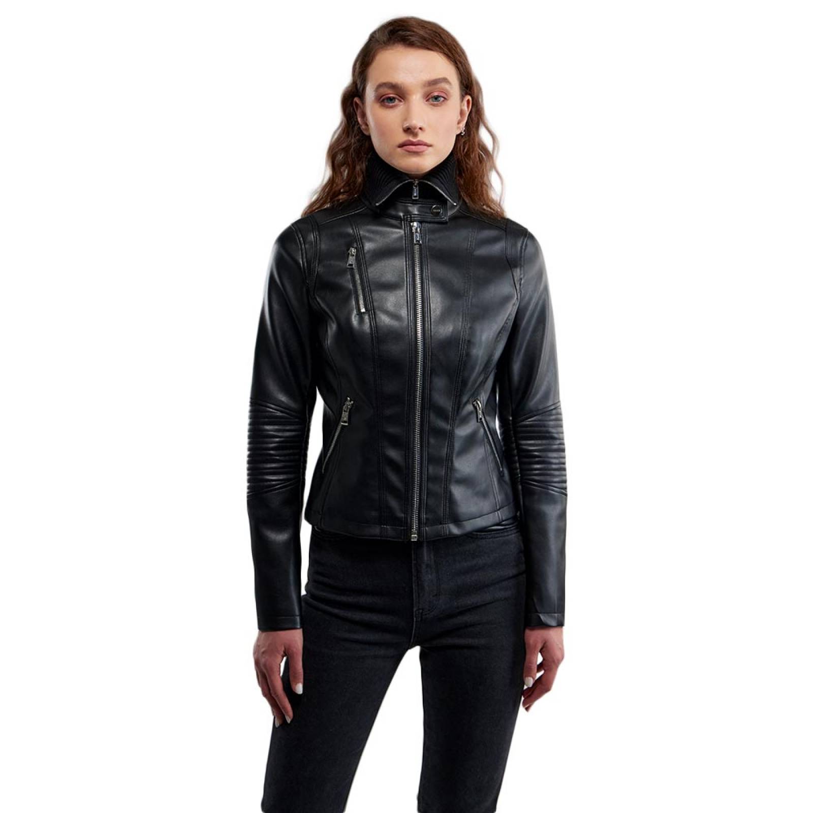 CHAMARRA DAMA HOLLY LAND TACTO PIEL 1004052