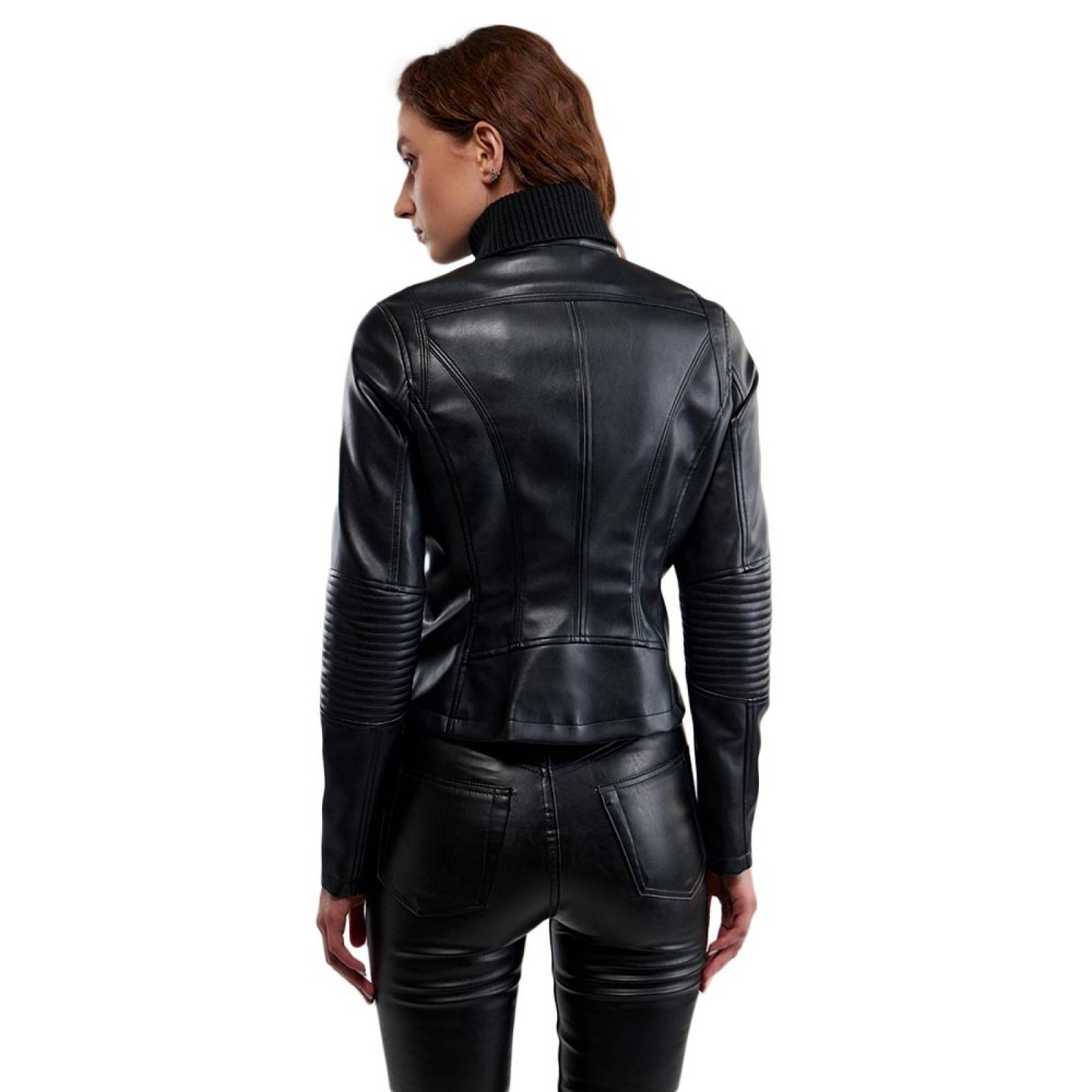 CHAMARRA DAMA HOLLY LAND TACTO PIEL 1004052