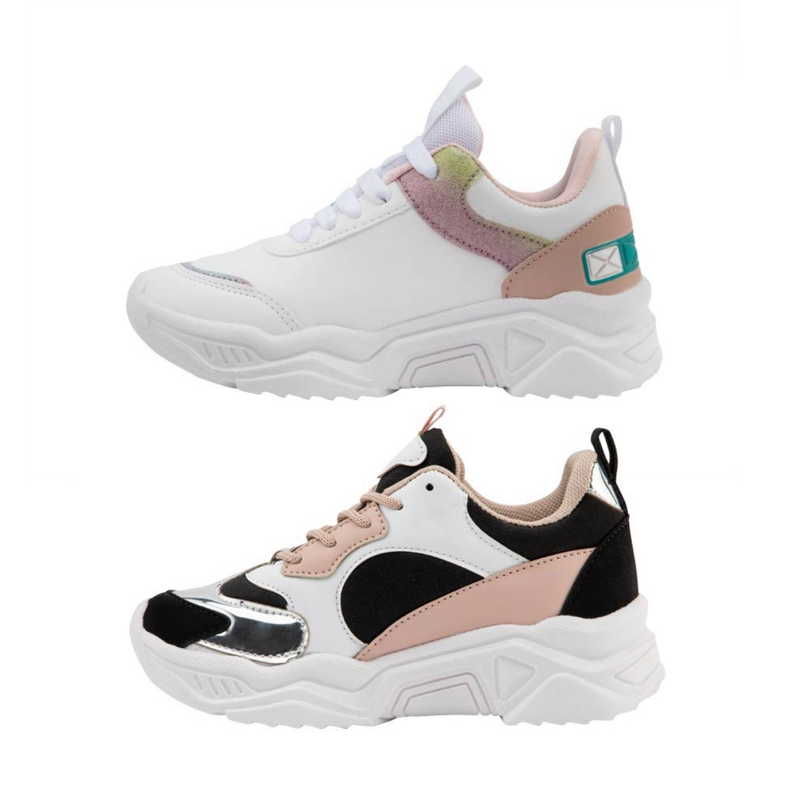 TENIS URBAN SHOES NIÑA URBANO KIT 2 PARES CHUNKY 1084417