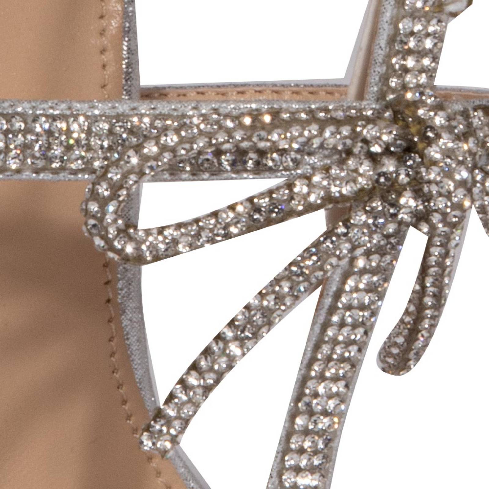 SANDALIA THALIA SODI DAMA TACON PLATAFORMA BRILLOS 1115487