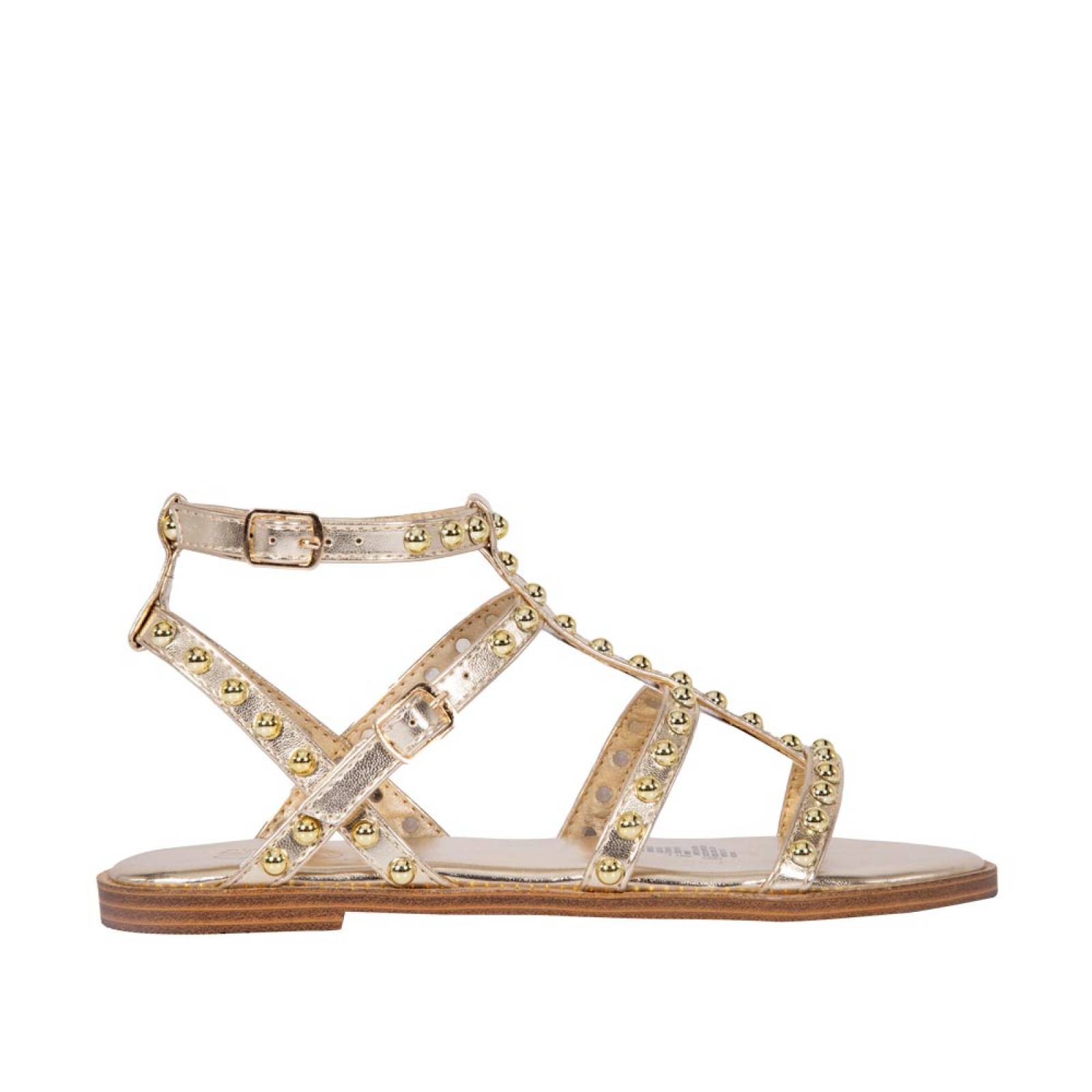 SANDALIA PINK DAMA PLANA CON ESTOPEROLES 1122392