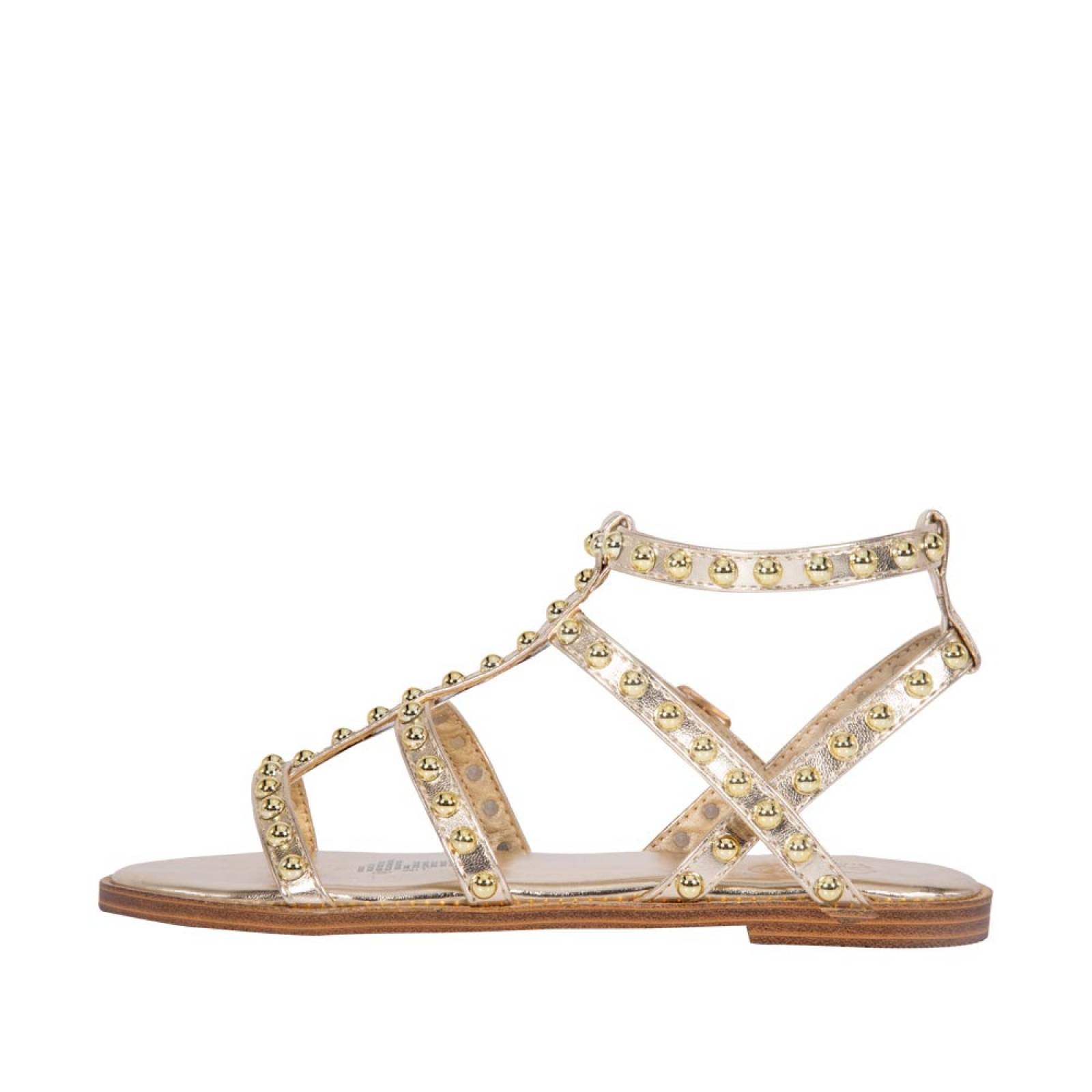 SANDALIA PINK DAMA PLANA CON ESTOPEROLES 1122392