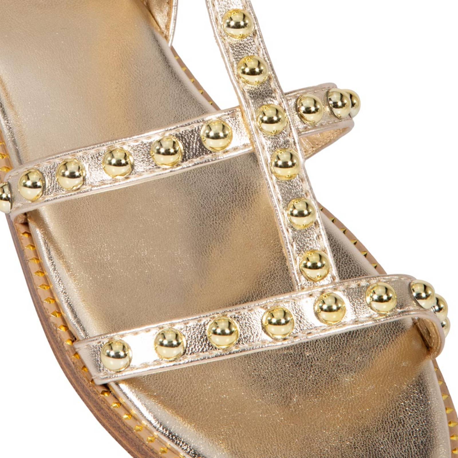 SANDALIA PINK DAMA PLANA CON ESTOPEROLES 1122392