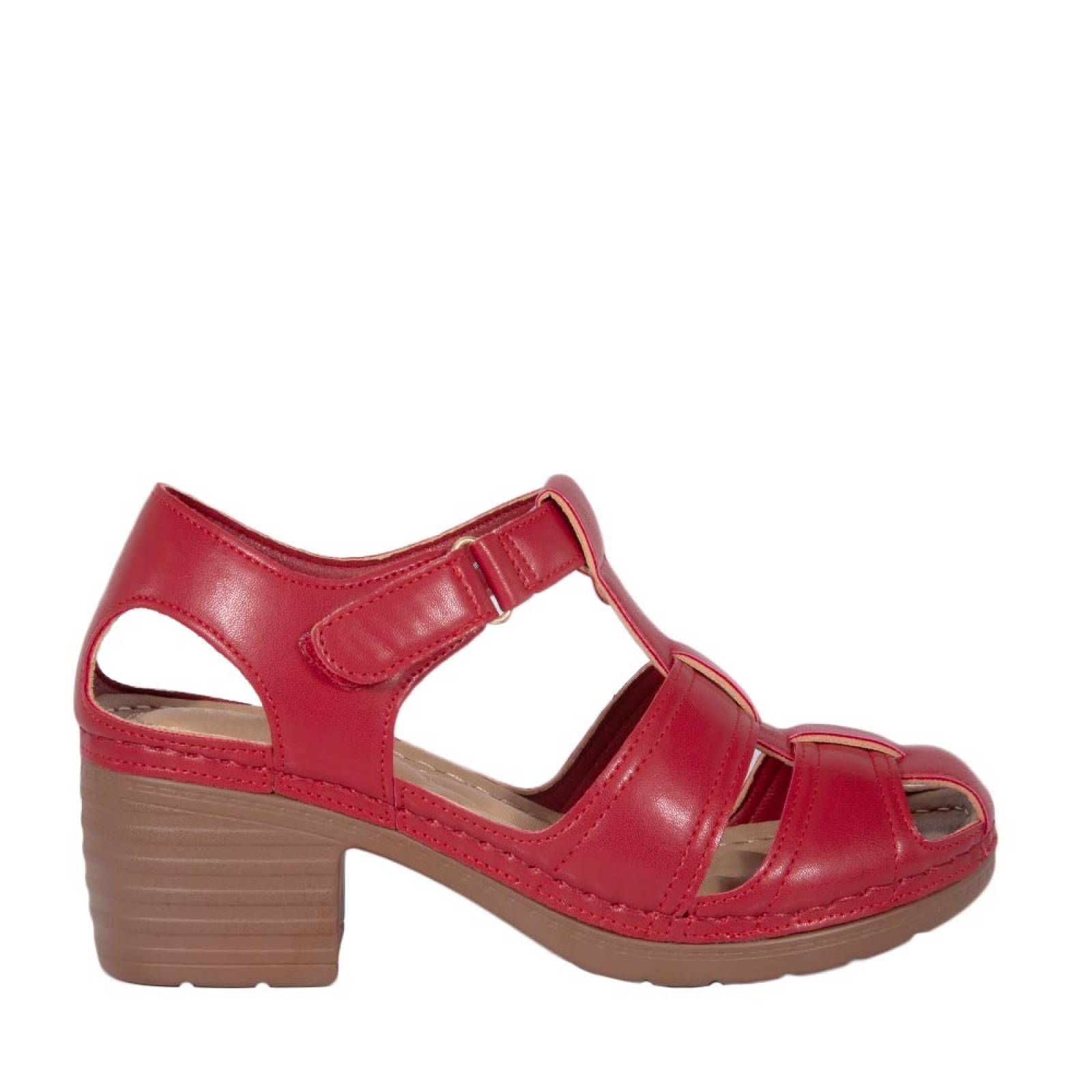 SANDALIA SHOSH DAMA CONFORT CON TACON 1122709