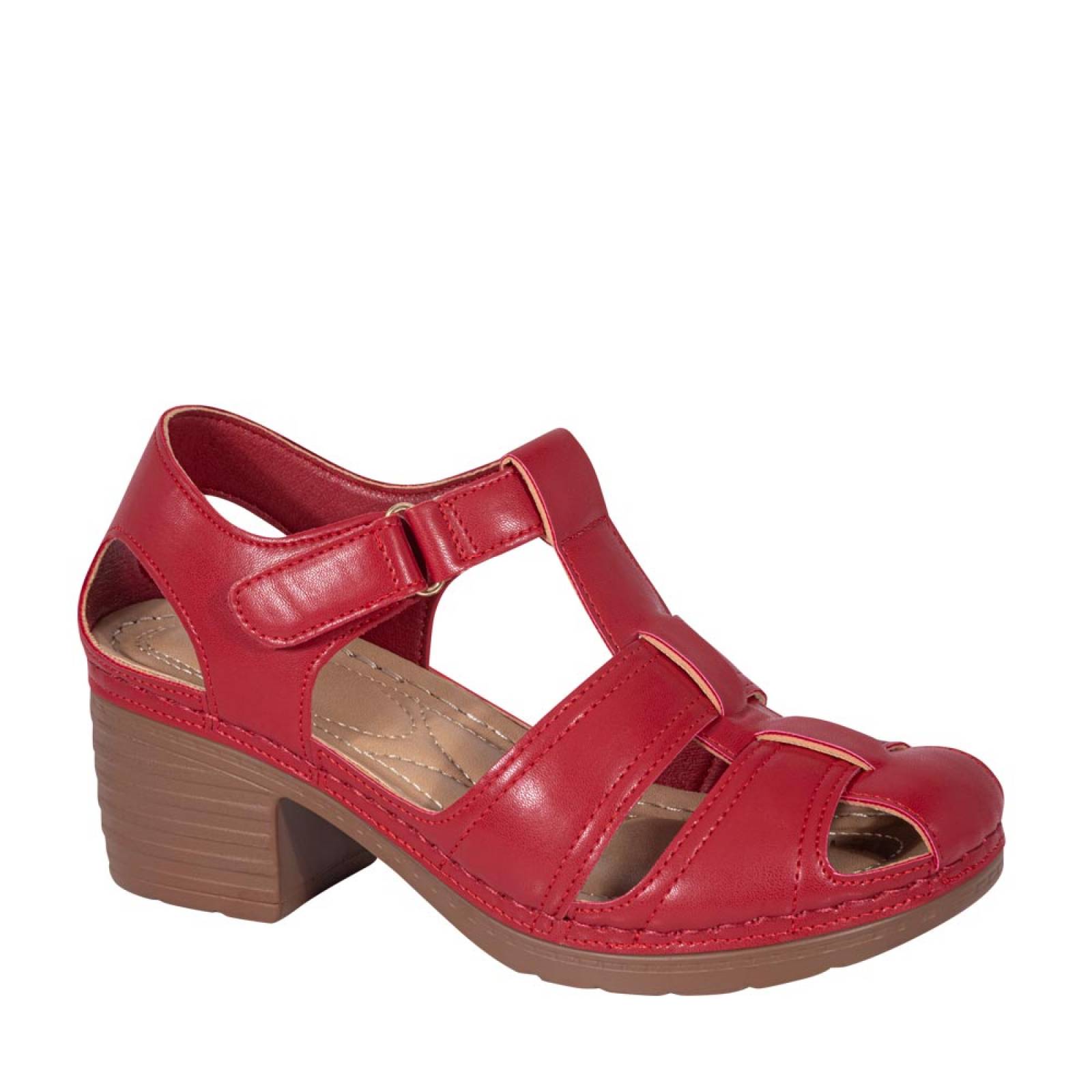 SANDALIA SHOSH DAMA CONFORT CON TACON 1122709