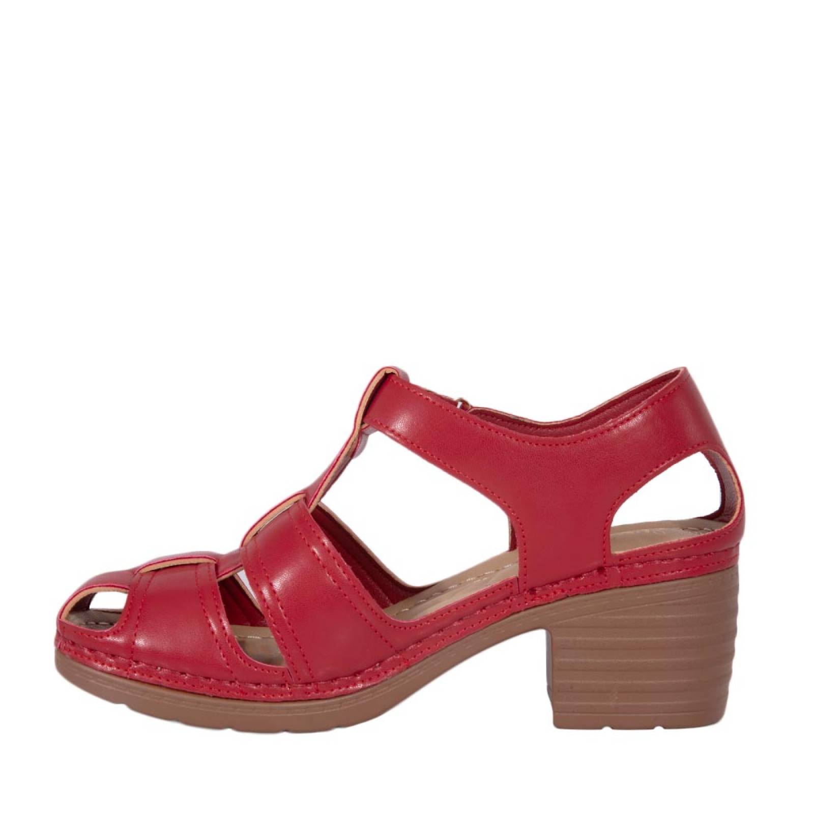 SANDALIA SHOSH DAMA CONFORT CON TACON 1122709