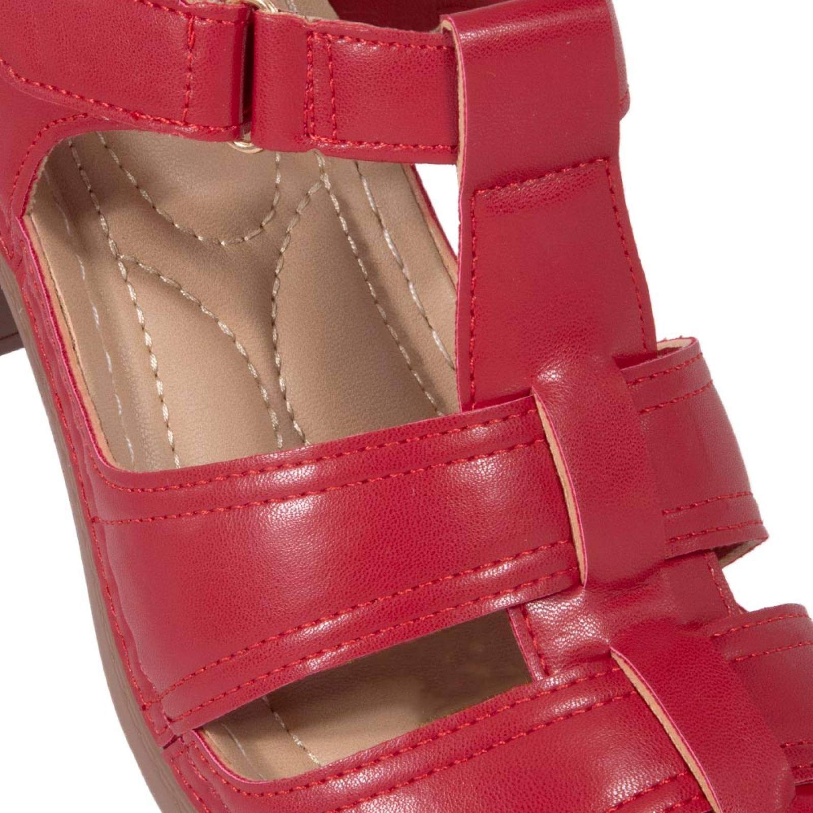 SANDALIA SHOSH DAMA CONFORT CON TACON 1122709