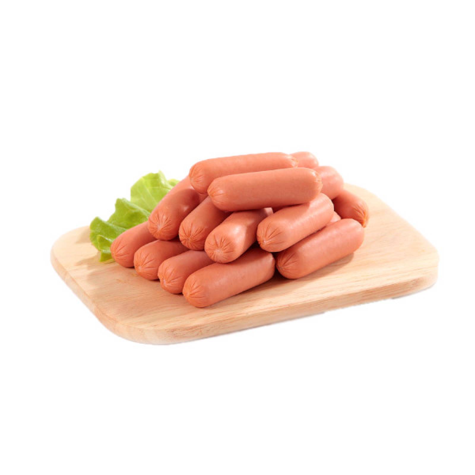 Salchicha Coctelera de Res y Cerdo 1 Kg