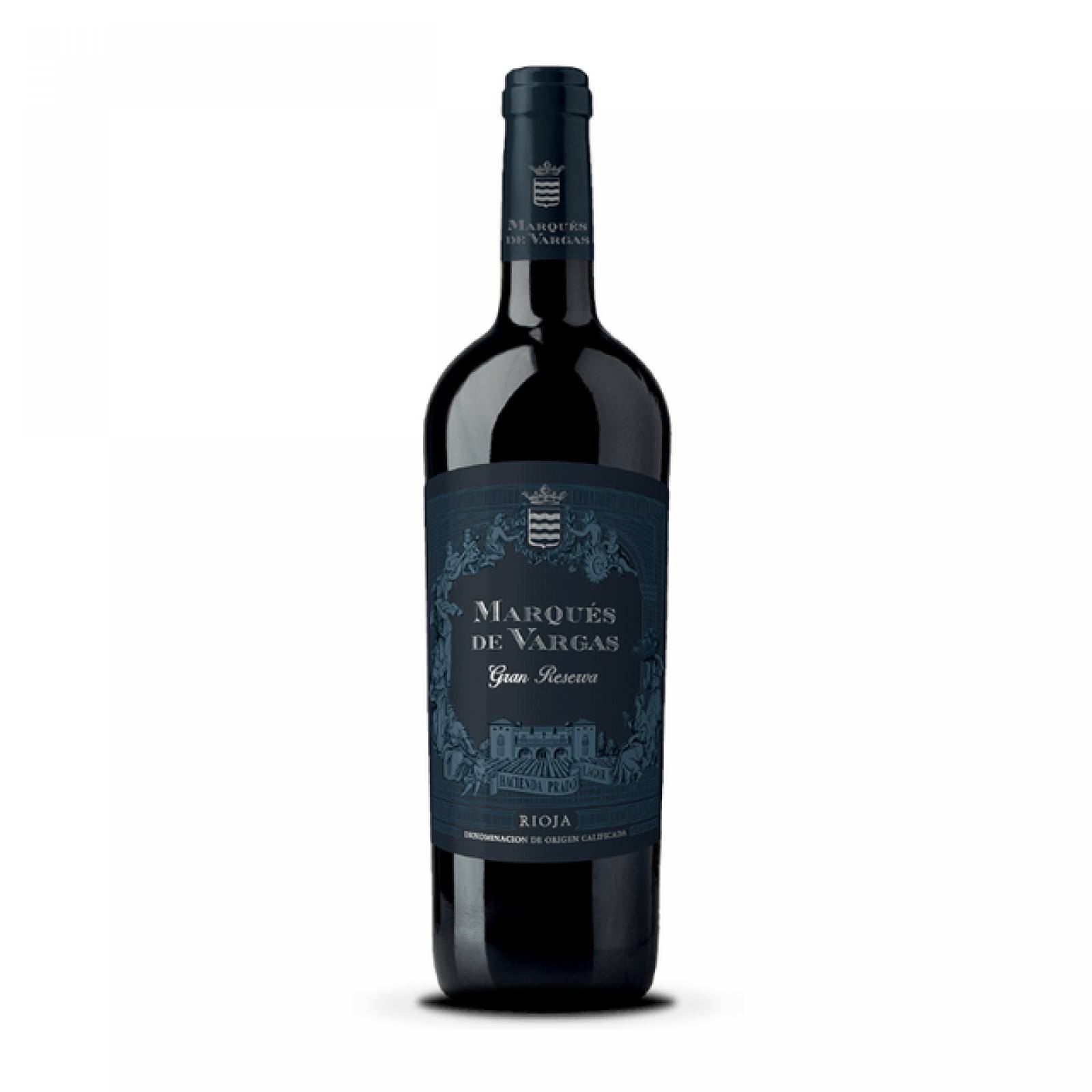 Vino Tinto Marques de Vargas Gran Reserva D.O.C. Rioja 12 pzas de 750 ml