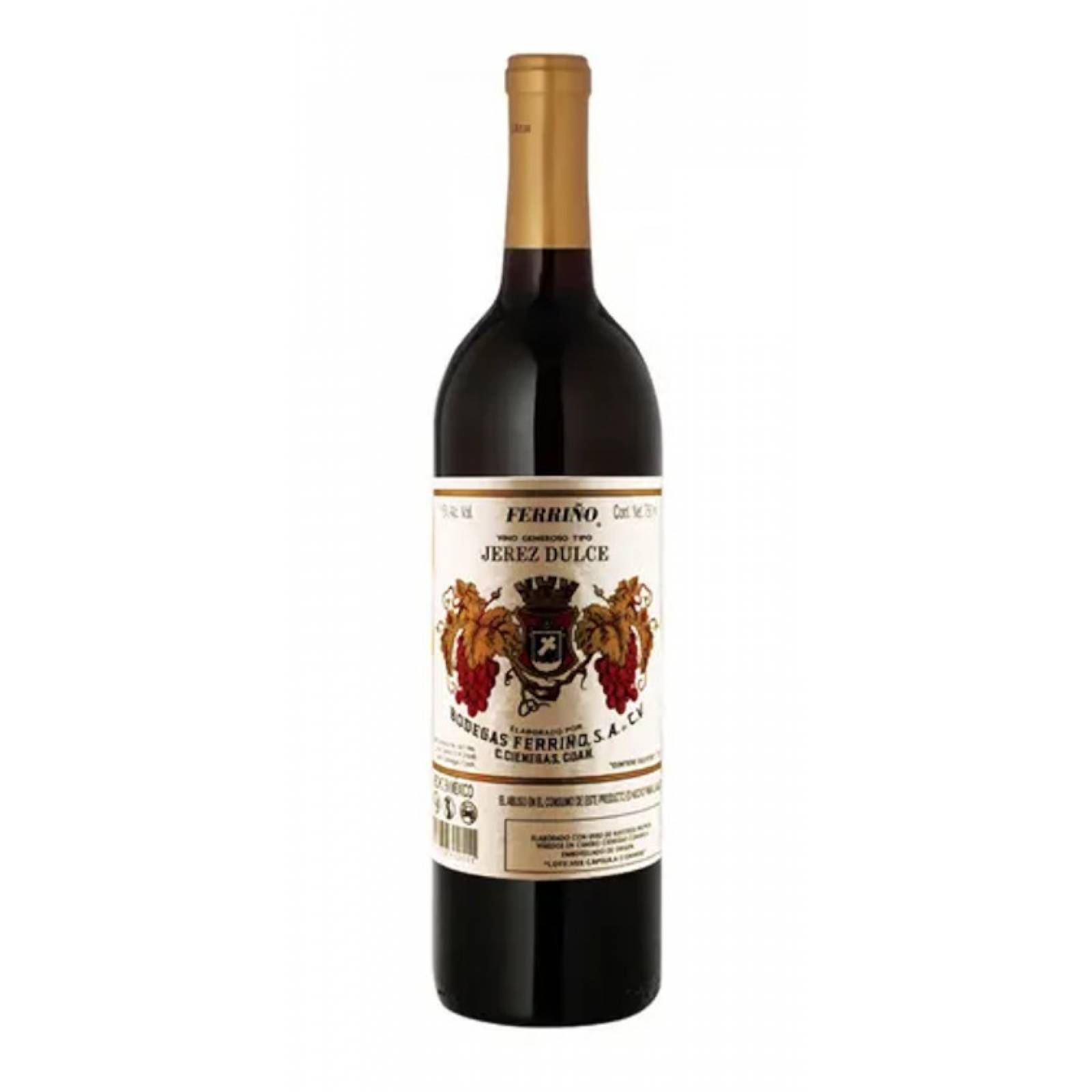 Vino Tinto Ferrino Tipo Jerez Dulce 750 ml