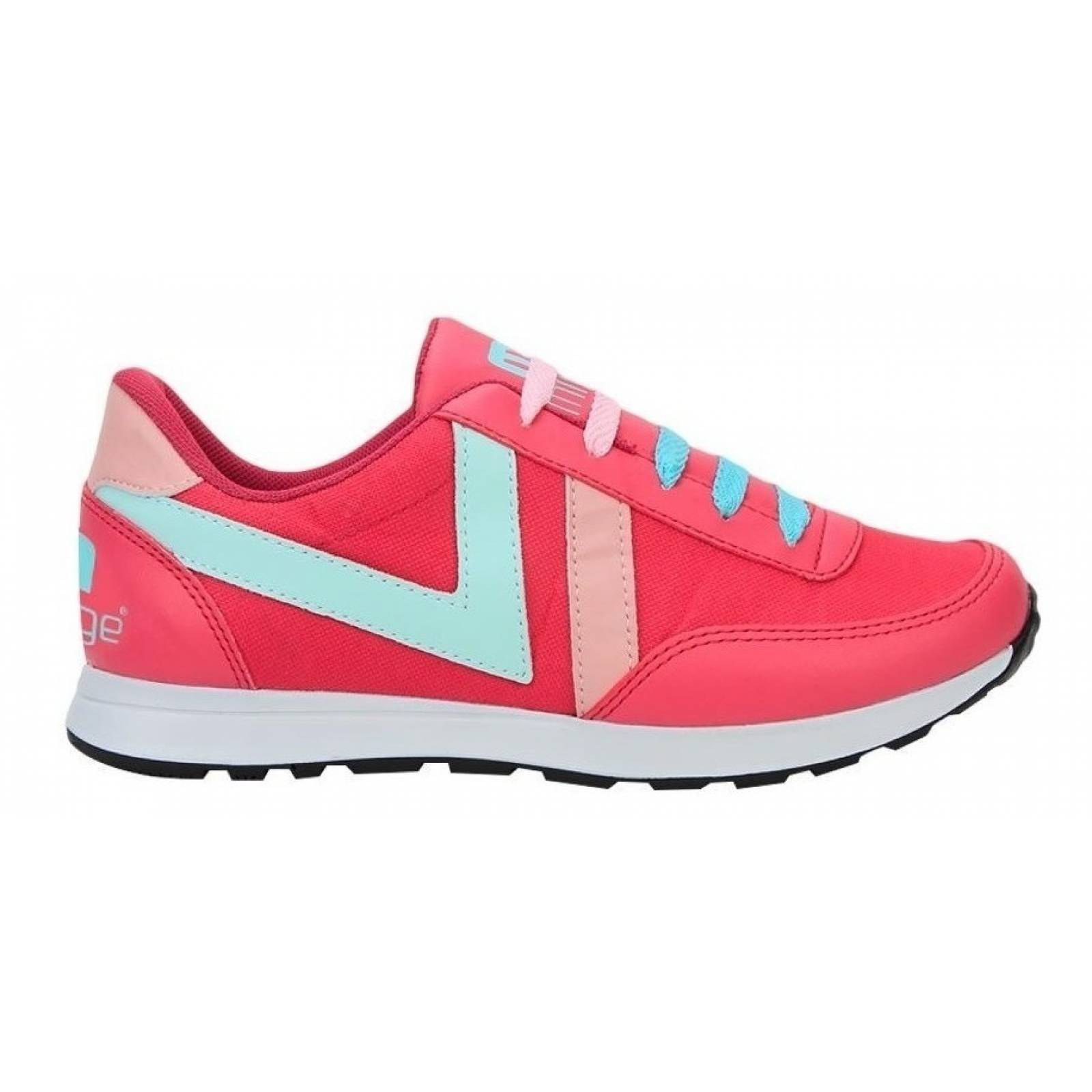 Tenis Casual Mirage 517b Color Fiusha/menta/rosa De Moda