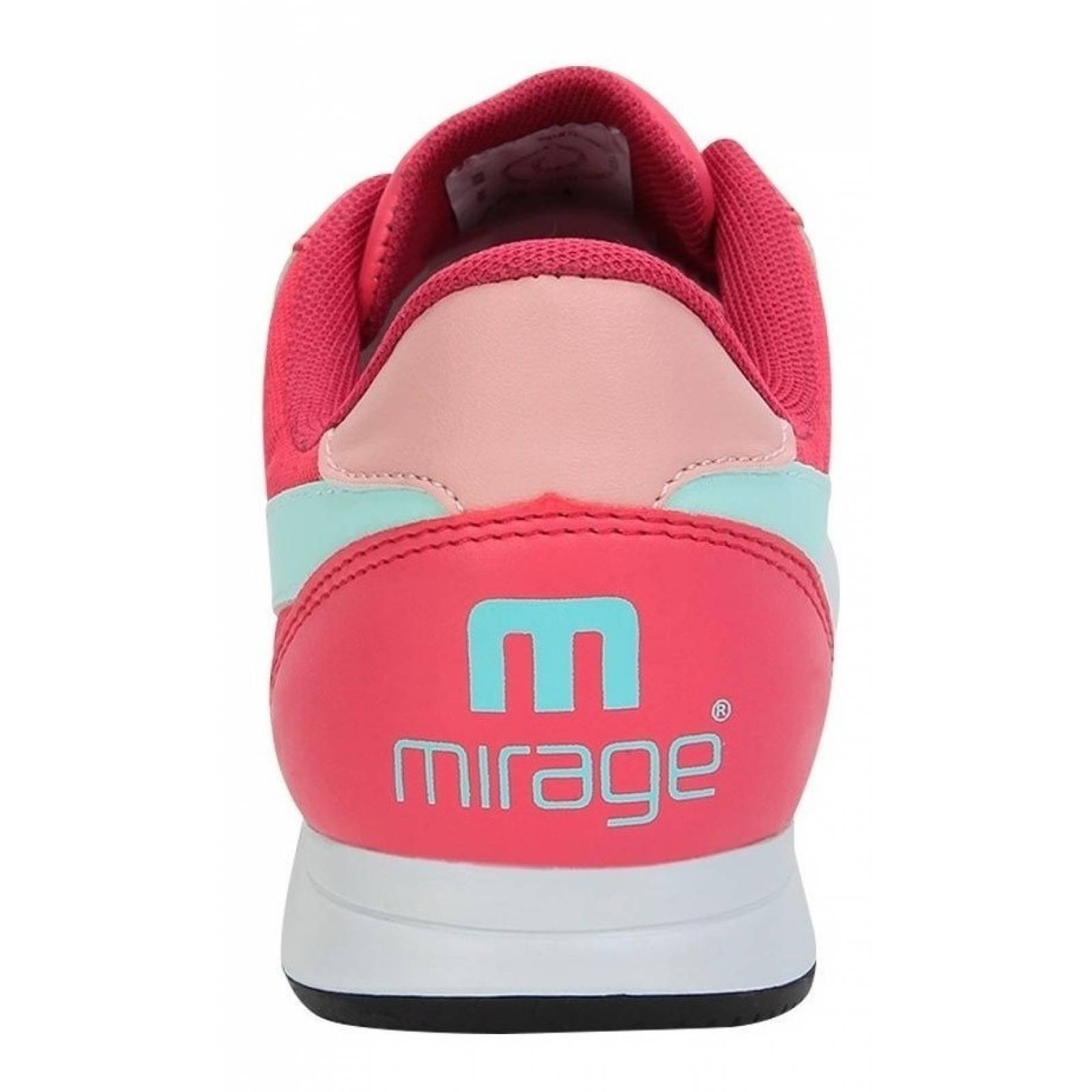 Tenis Casual Mirage 517b Color Fiusha/menta/rosa De Moda