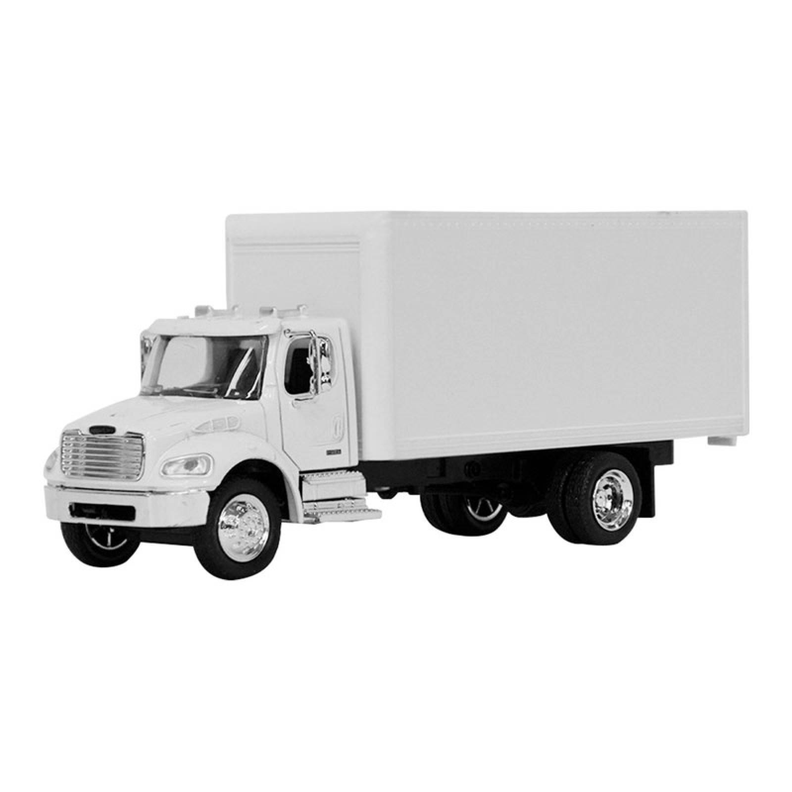 TRACTOCAMION FREIGHTLINER M2 BLANCO CON CAJA CORTA ESCALA 1:43