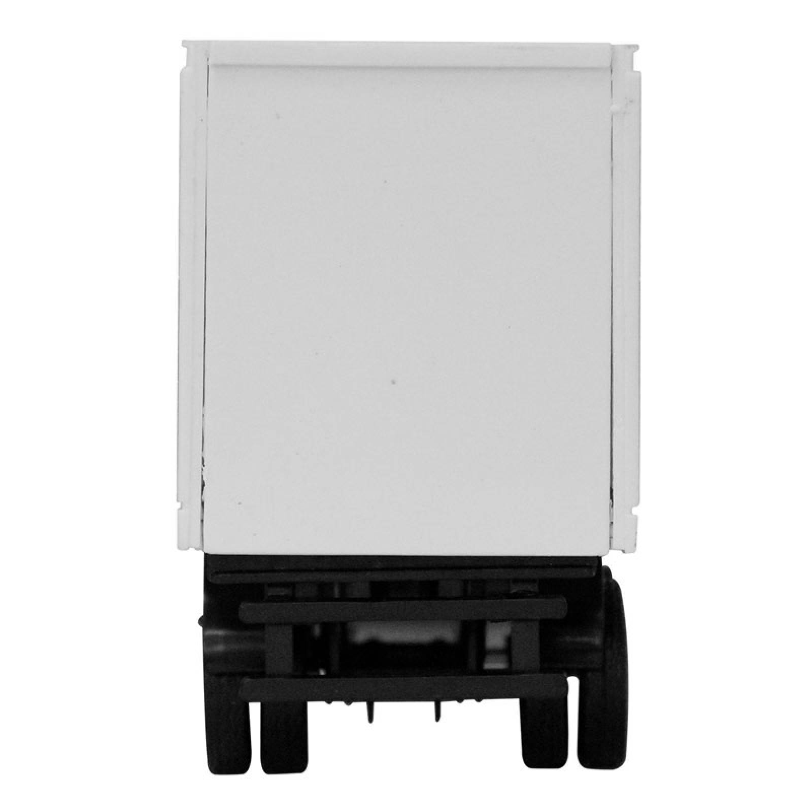 TRACTOCAMION INTERNATIONAL LONESTAR ROJO CON REMOLQUE CAJA SECA ESCALA 1:43