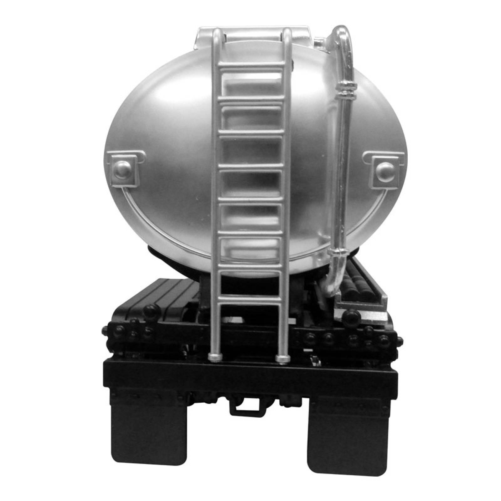 TRACTOCAMION KENWORTH T-700 AZUL CON REMOLQUE PIPA DE COMBUSTIBLE ESCALA 1:43