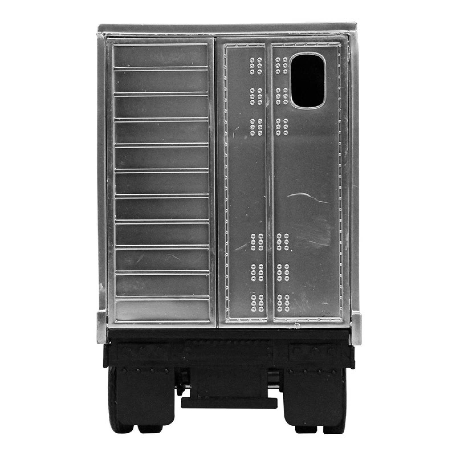 TRACTOCAMION KENWORTH W-900 AZUL CON REMOLQUE PARA GANADO ESCALA 1:43 AZUL