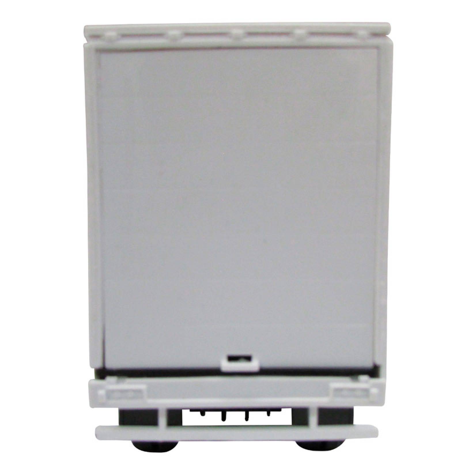 TRACTOCAMION PETERBILT 387 ROJO CON REMOLQUE CAJA SECA DECORADA BANDERA USA ESCALA 1:32