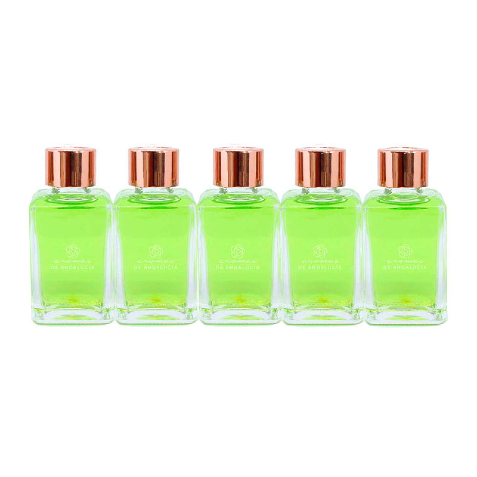KIT DIFUSOR EN VARILLAS AROMAS DE ANDALUCIA AROMA DAMA DE NOCHE 5 PZAS 30 ML C/U