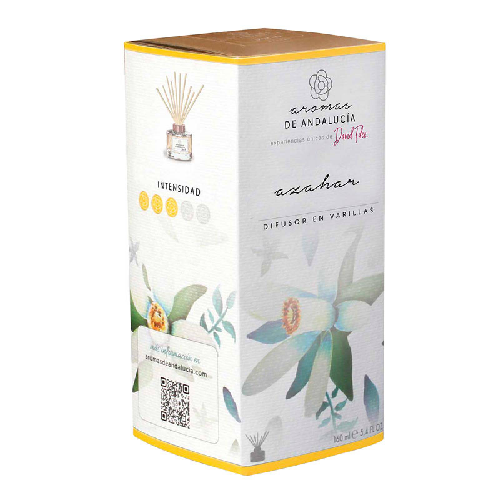 DIFUSOR EN VARILLAS AROMAS DE ANDALUCIA AROMA AZAHAR 160 ML