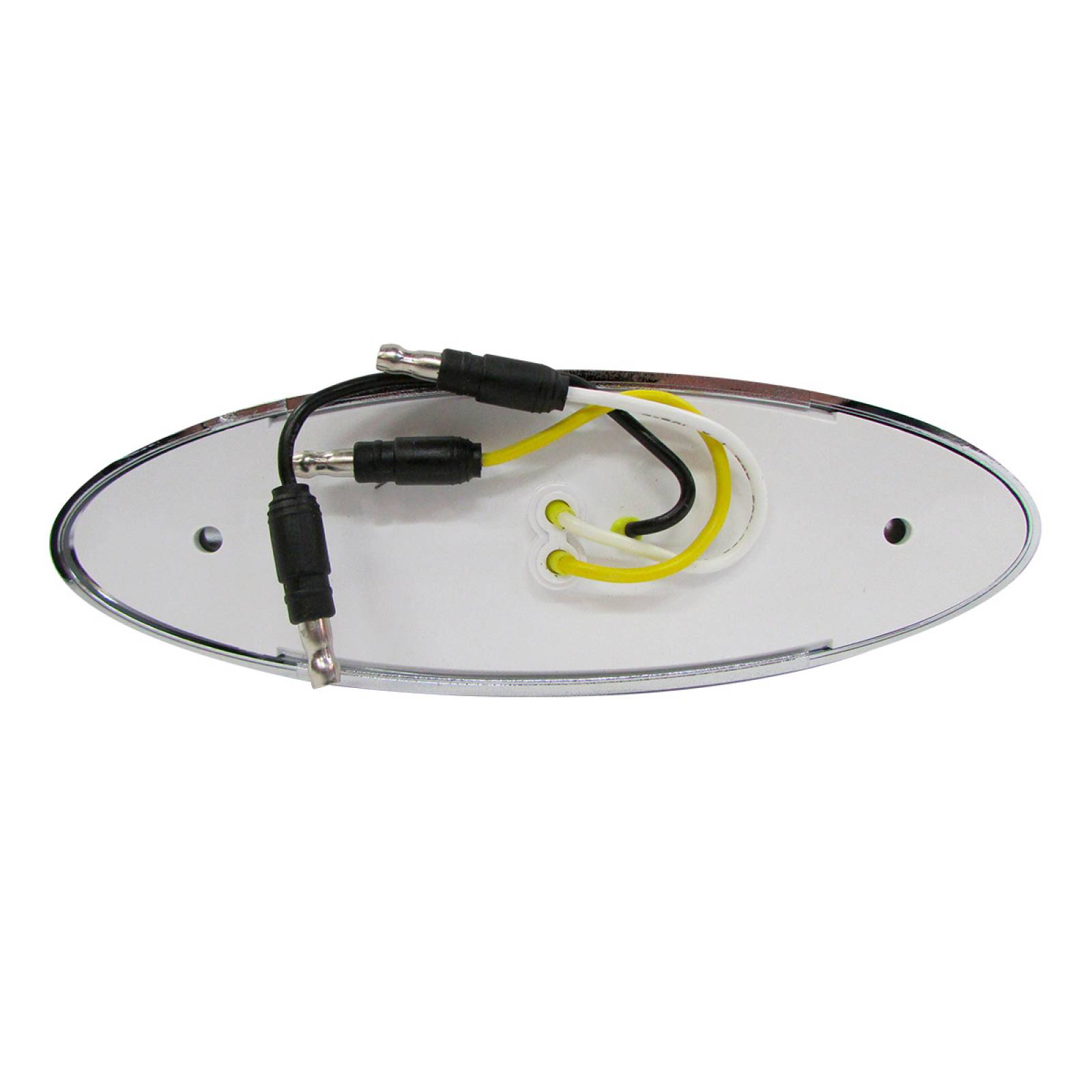 PLAFON OVALADO 10 LEDS ROJO/AZUL