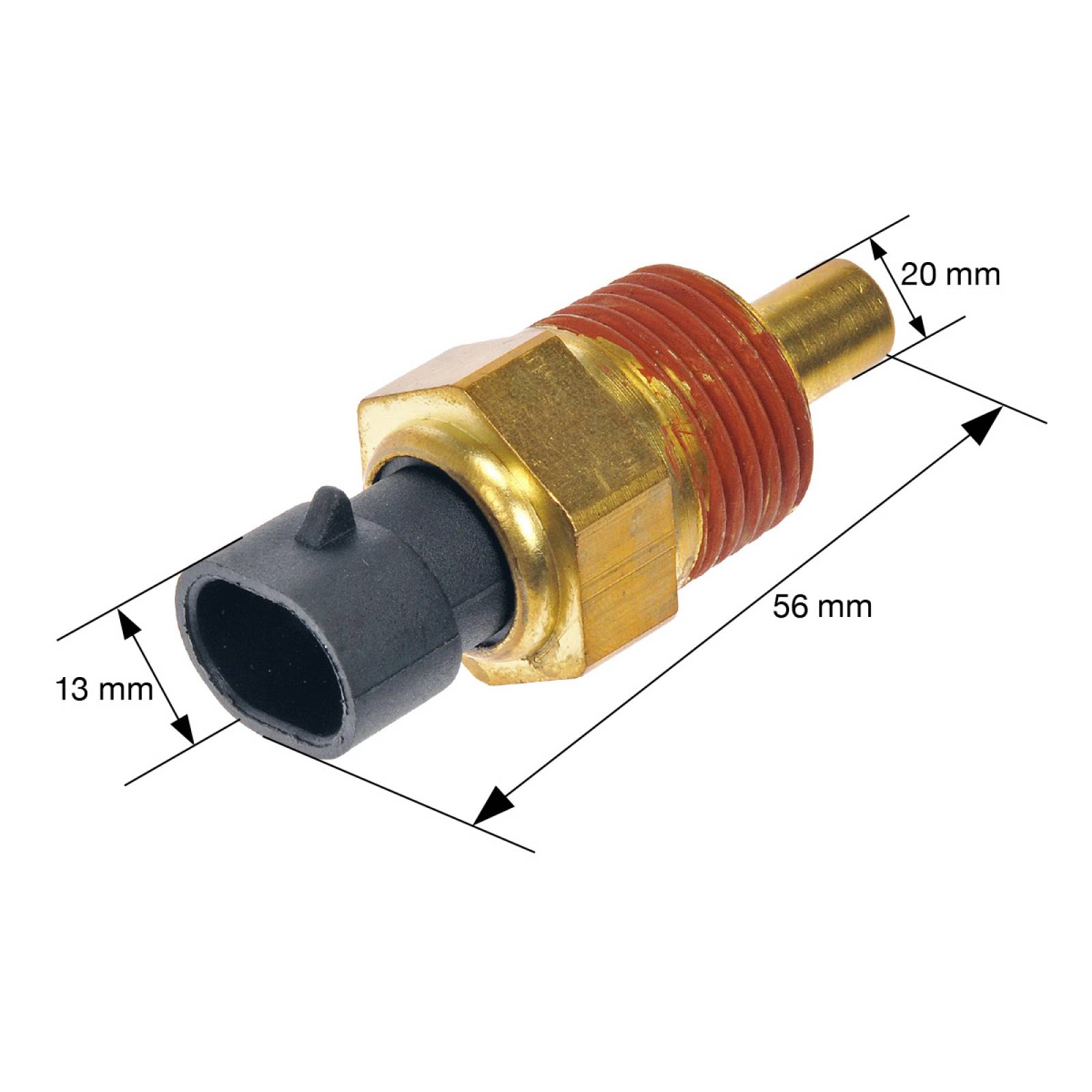 SENSOR DE TEMPERATURA DE LATON COBRE PARA ACEITE DE DIFERENCIAL PARA KENWORTH T600/T800