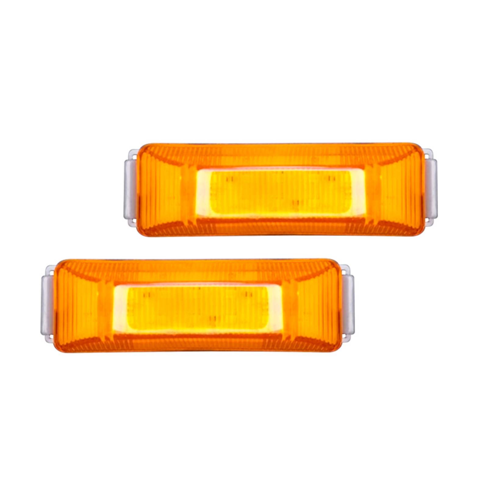 PLAFON S-19 DE 10 LED ALTA/BAJA/ESTROBO AMBAR