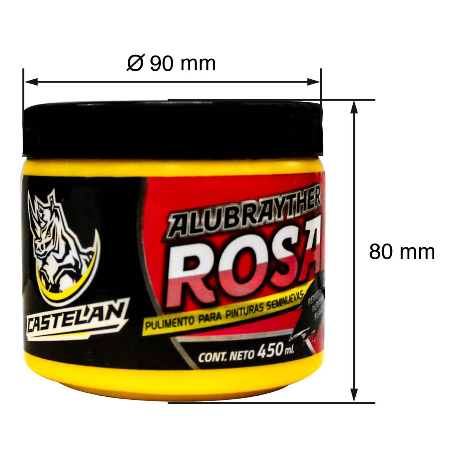 POLISH ROSA PARA PINTURA SEMINUEVA DE 450 ML