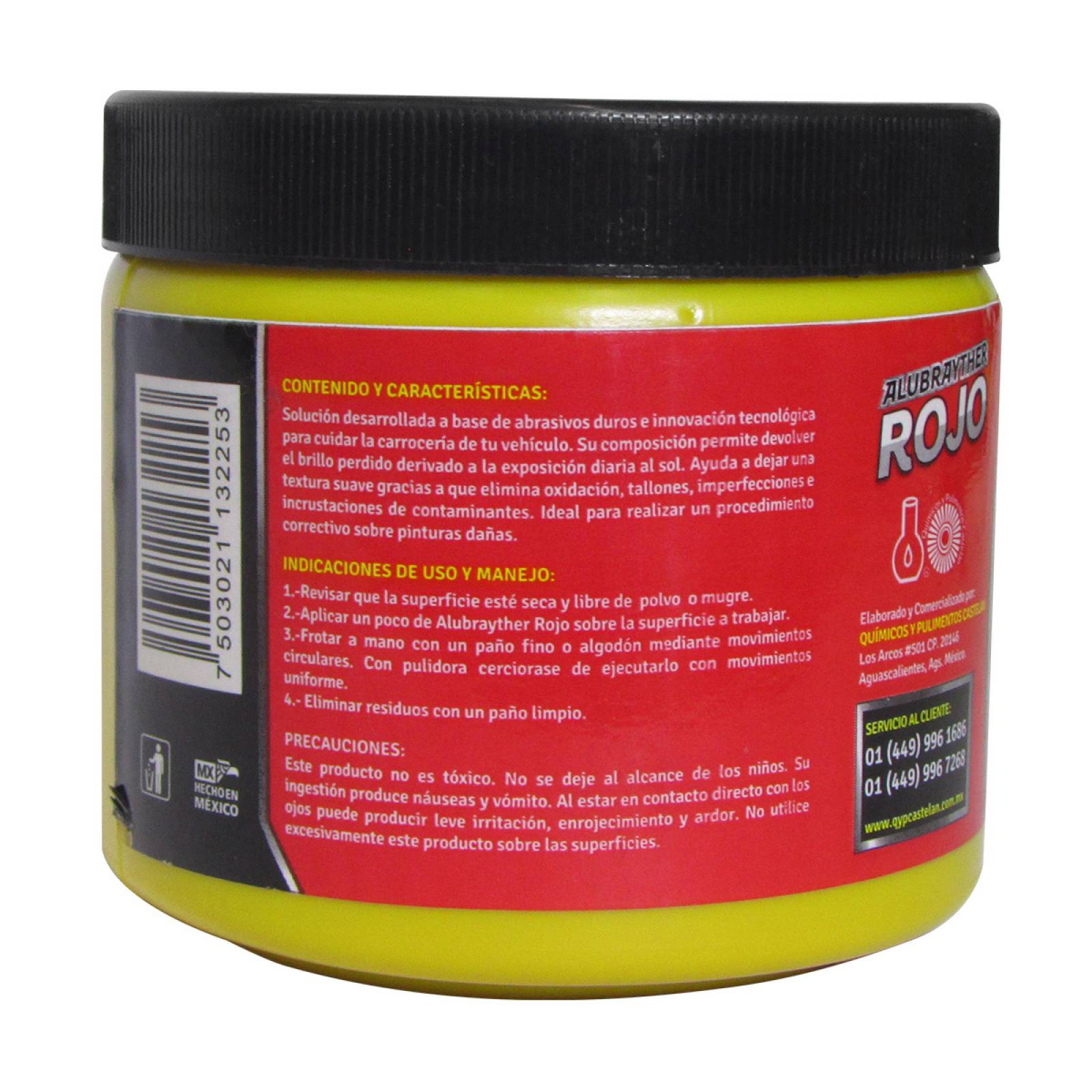 POLISH ROJO PARA PINTURA QUEMADA DE 450 ML