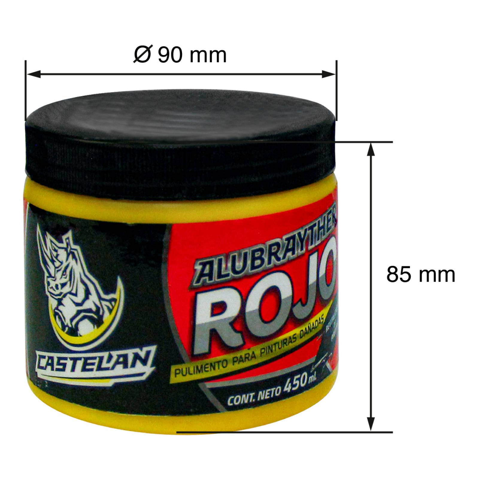 POLISH ROJO PARA PINTURA QUEMADA DE 450 ML