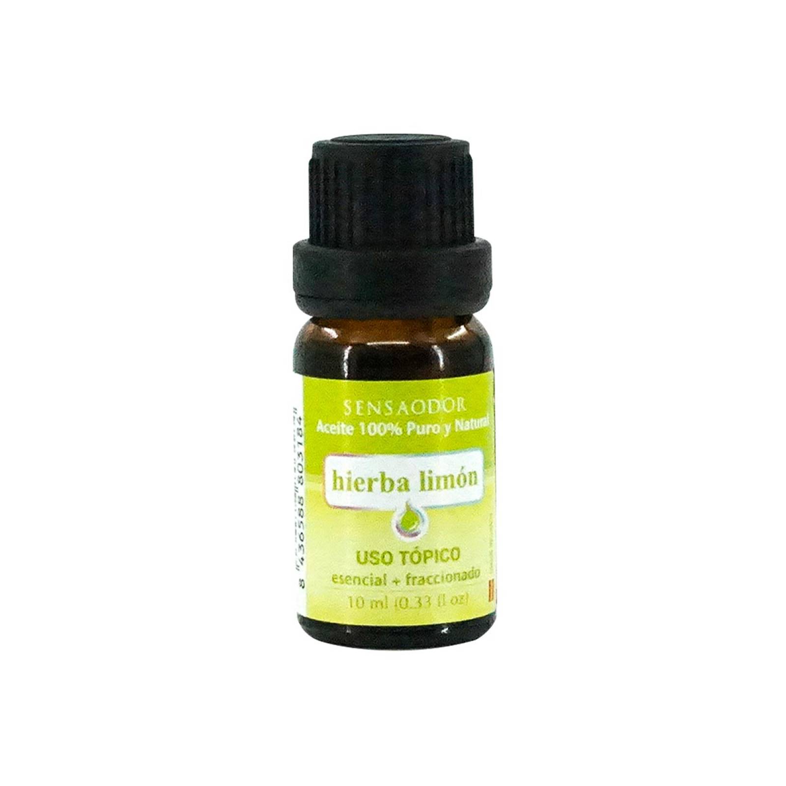 Aceite Esencial Fraccionado Sensaodor Aroma Hierba de Limon 10 ml
