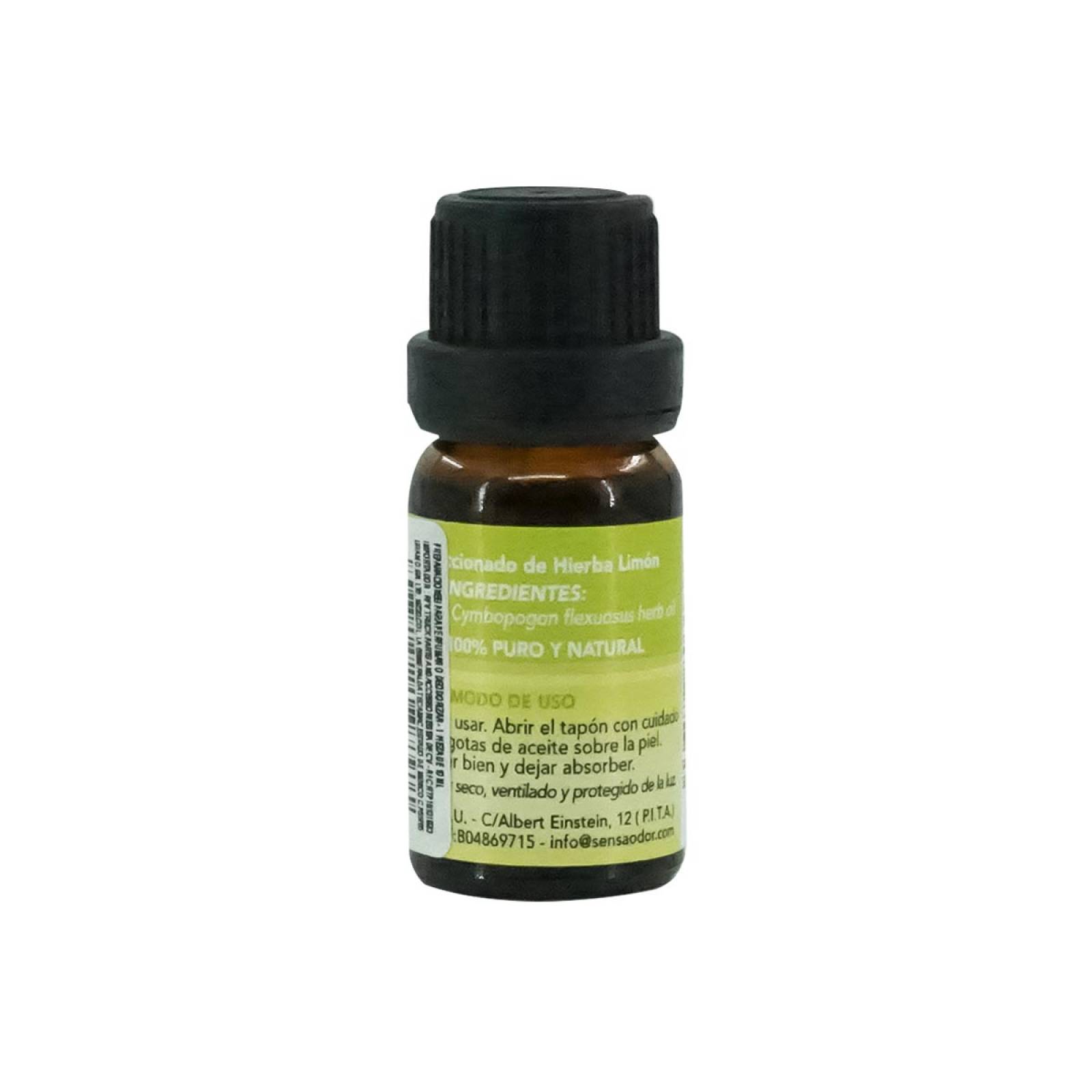 Aceite Esencial Fraccionado Sensaodor Aroma Hierba de Limon 10 ml