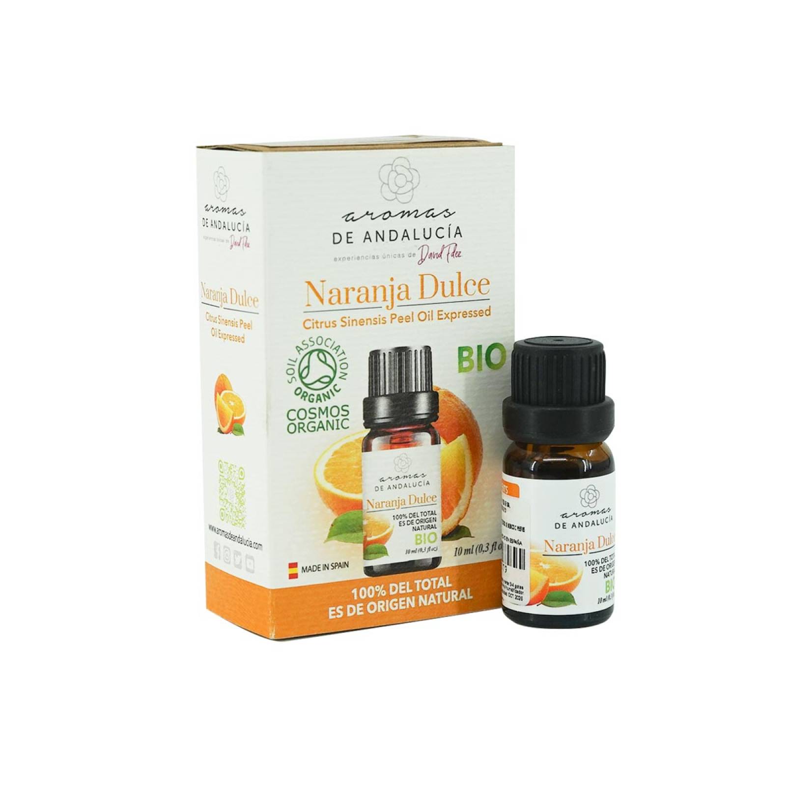 Aceite Esencial BIO Andalucia Aroma a Naranja Dulce 10 ml