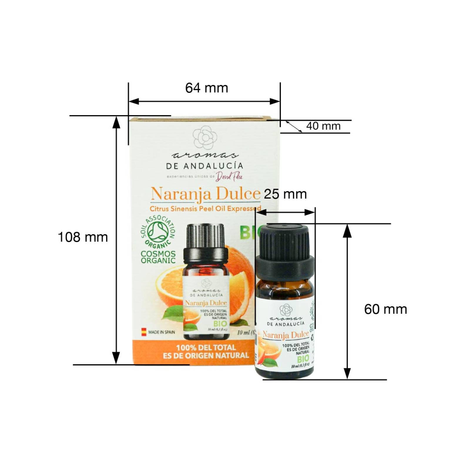Aceite Esencial BIO Andalucia Aroma a Naranja Dulce 10 ml