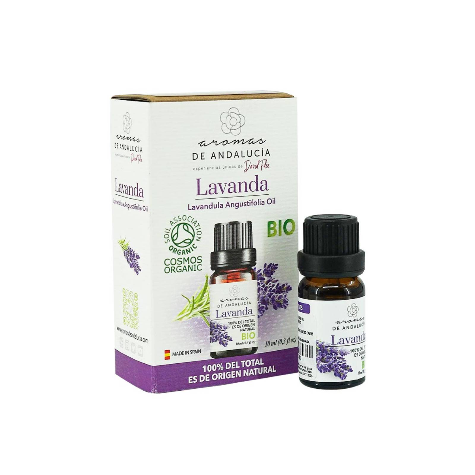 Aceite Esencial BIO Andalucia Aroma a Lavanda 10 ml
