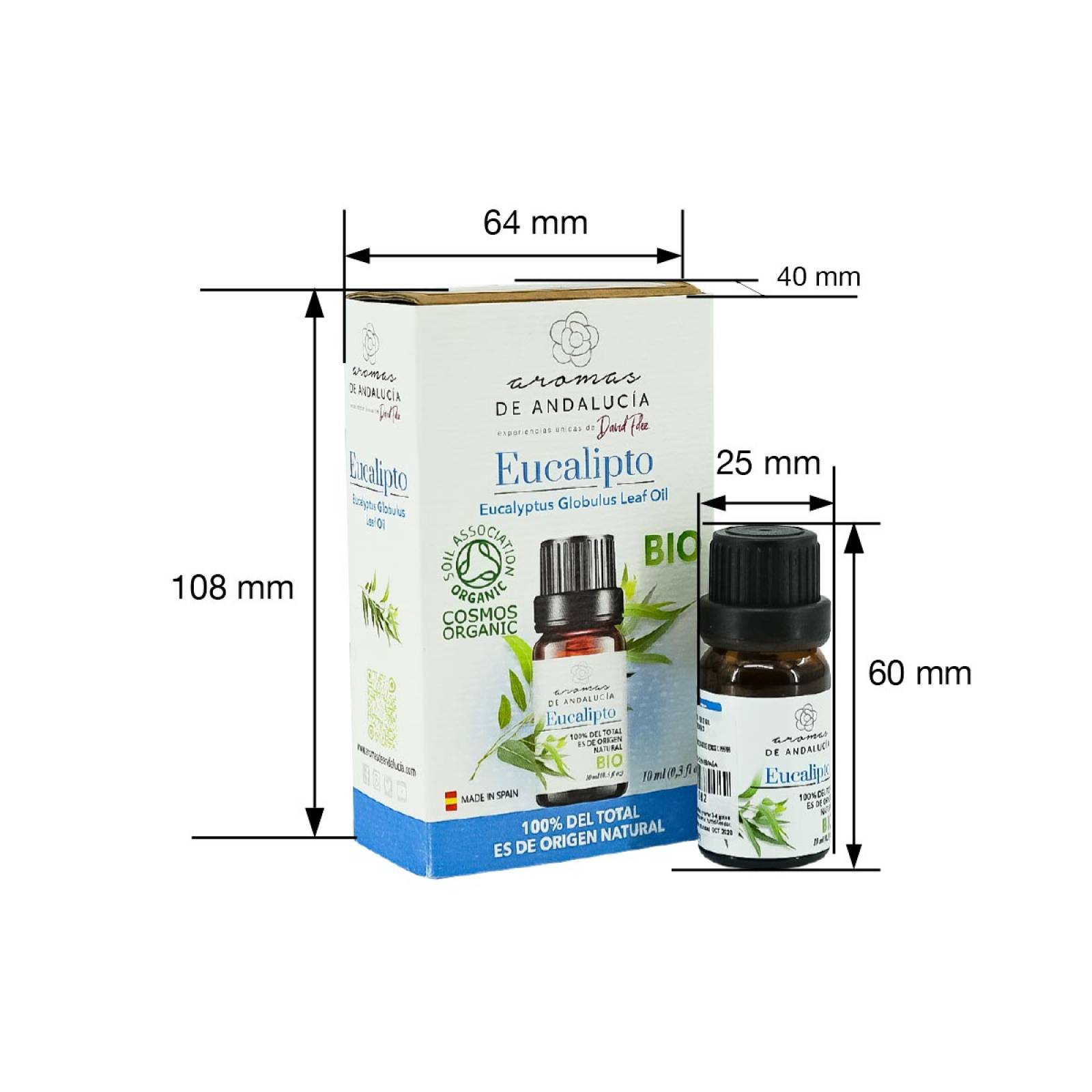 Aceite Esencial BIO Andalucia Aroma a Eucalipto 10 ml
