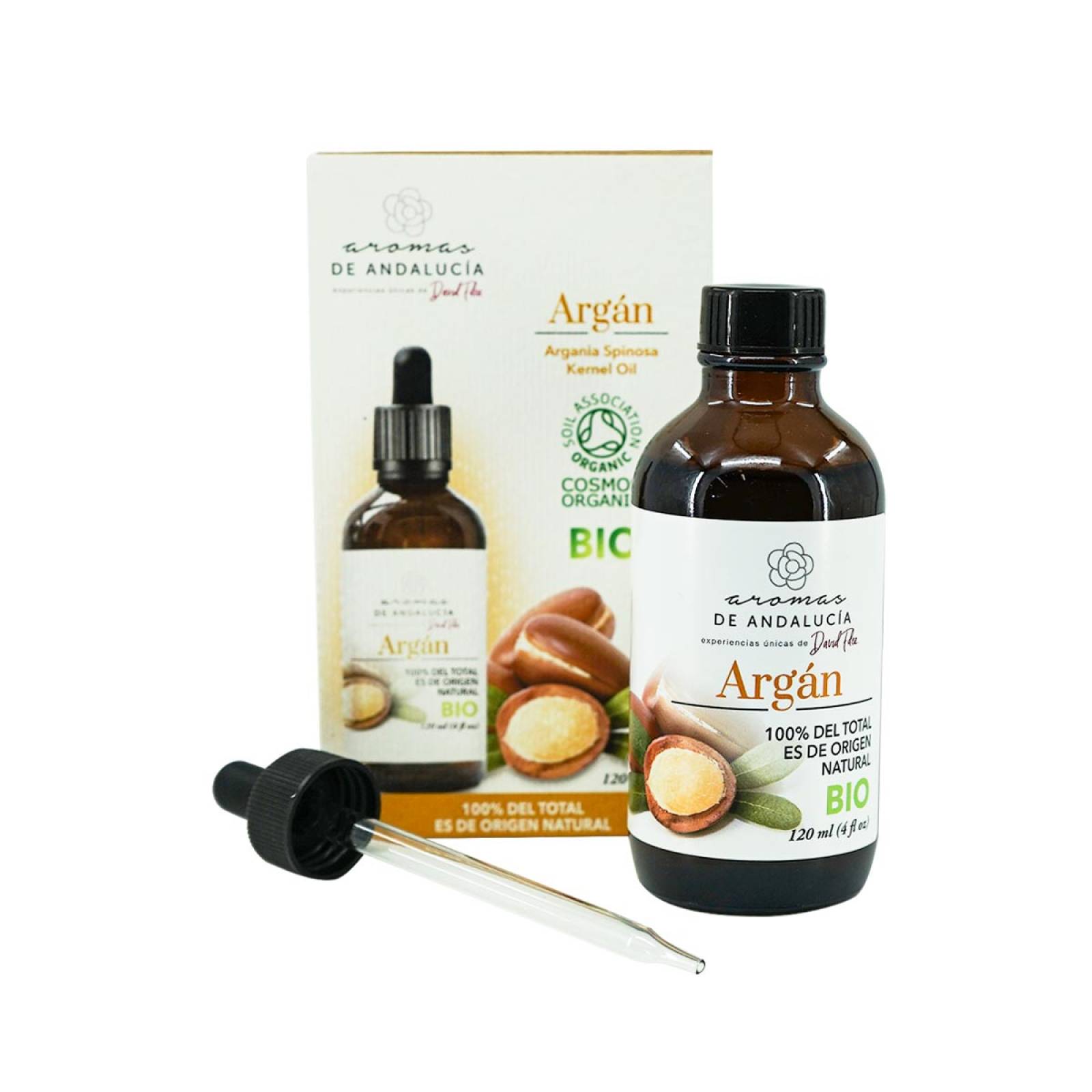 Aceite Vegetal Natural BIO Andalucia Aroma a Argan 120 ml