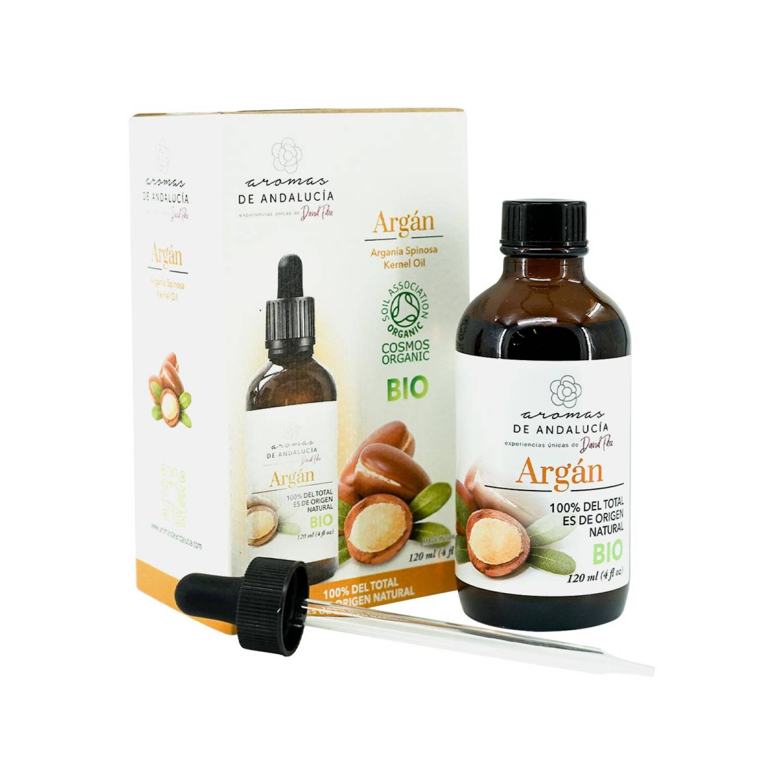 Aceite Vegetal Natural BIO Andalucia Aroma a Argan 120 ml