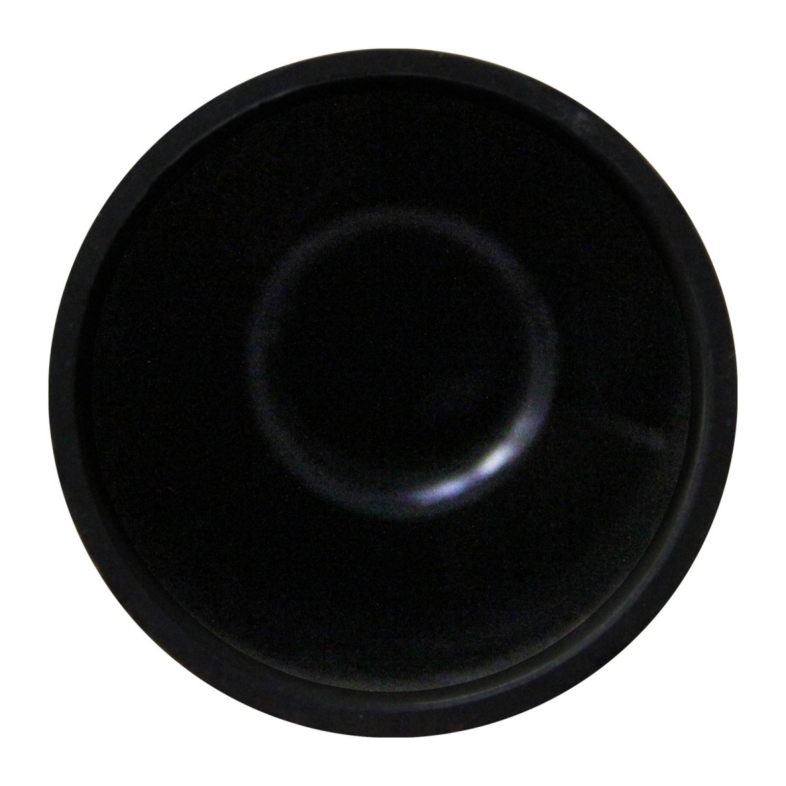 Paquete de 20 capuchones cilindro liso de rosca Negro